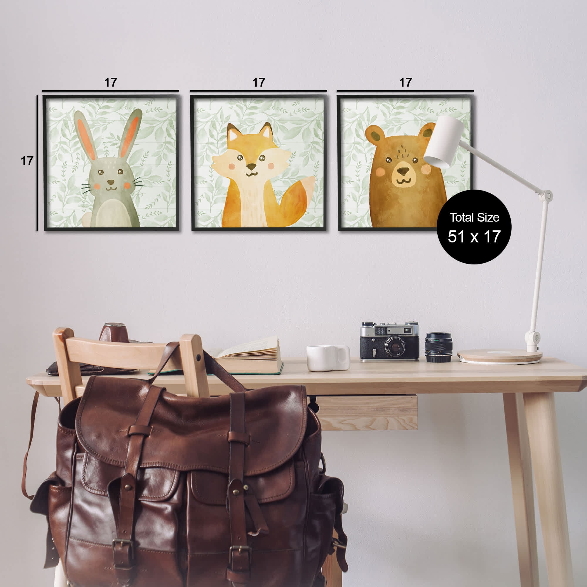 Stupell Industries A3-451-WFR-3PC-17X17 Wall-Art - View #3