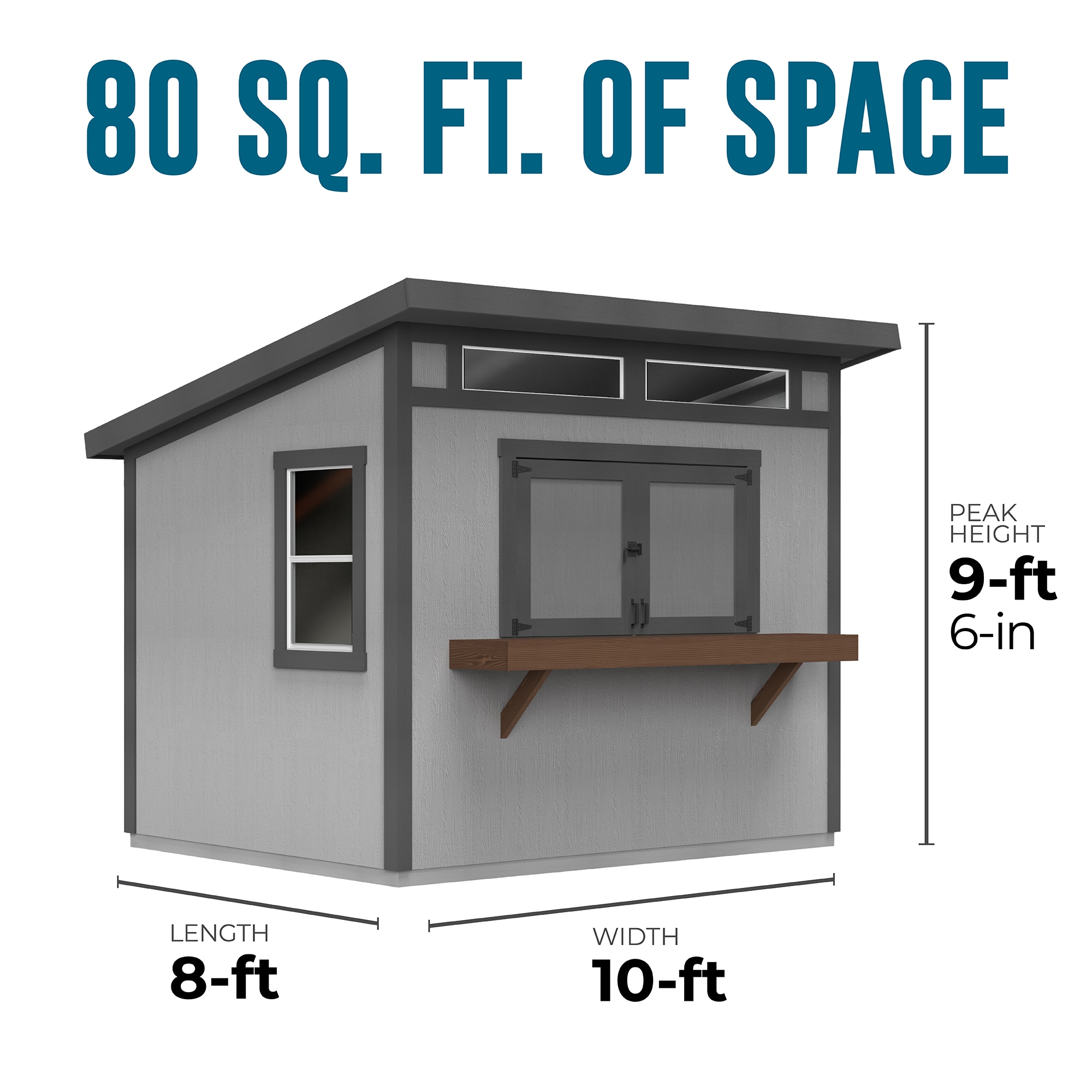 Heartland 18020-0 Wood-Storage-Buildings - View #3