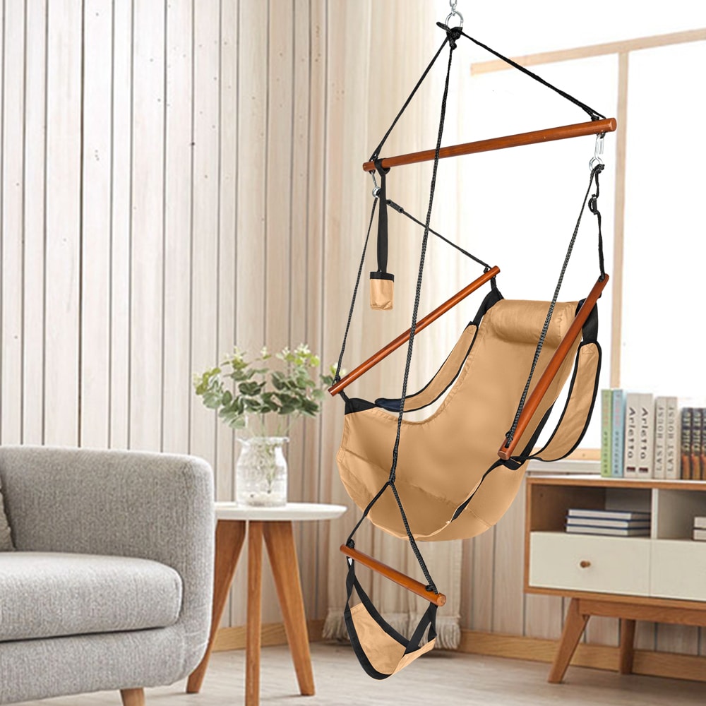 HAMMOCK CHAIR SWING WITH FOOTREST - KING - Island Life Hammock Co.