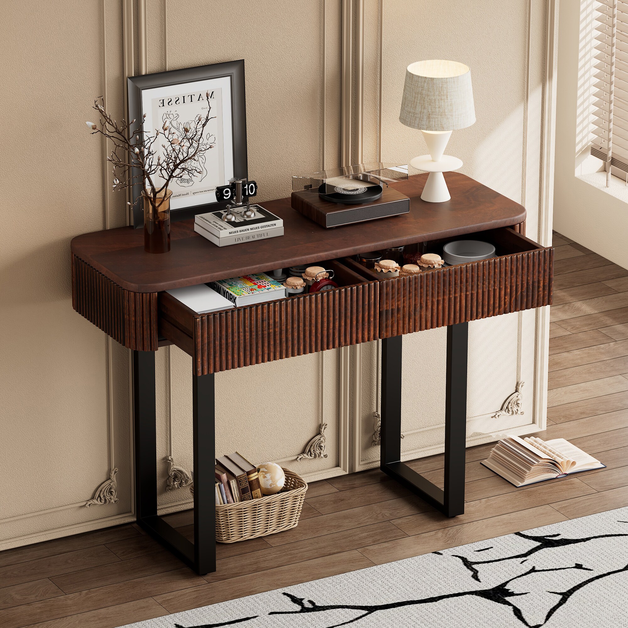 SINOFURN SYA330216CF Console-Sofa-Tables - View #2