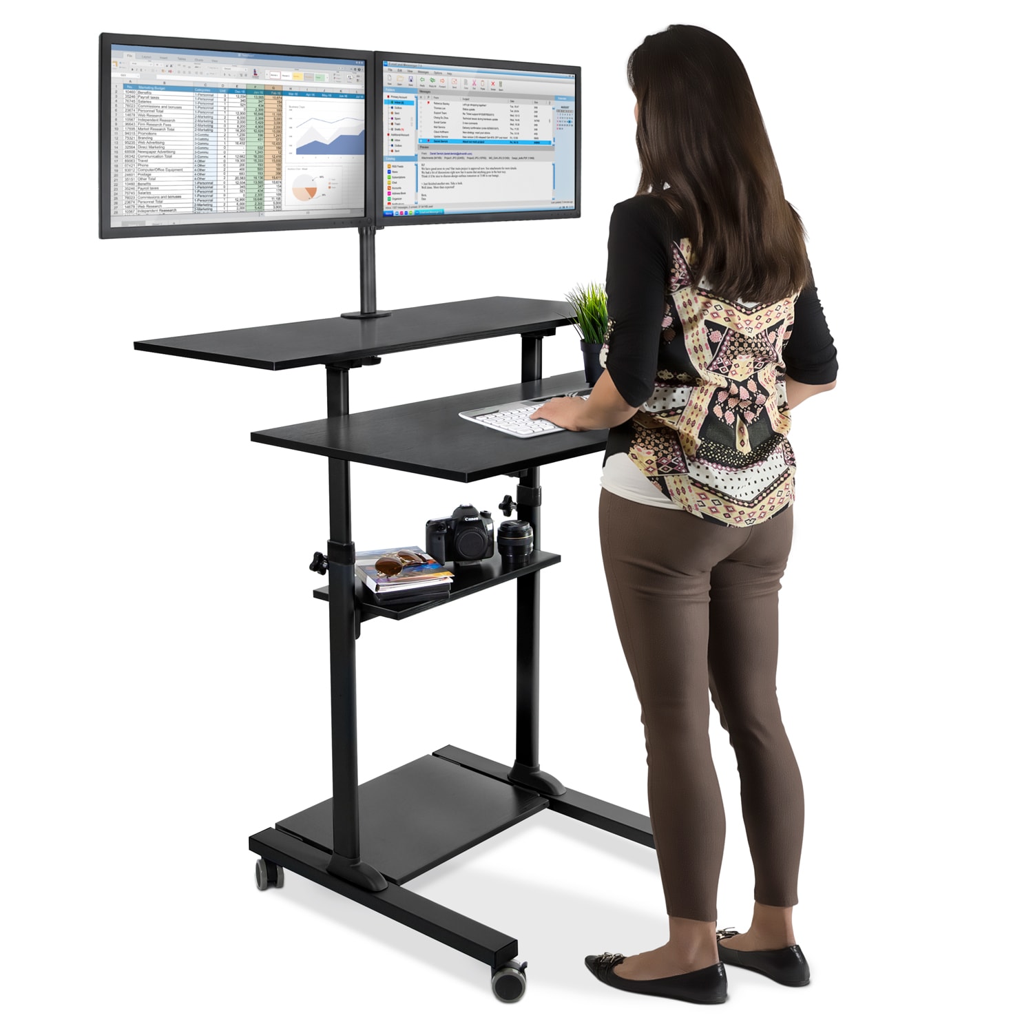 Mount-It! MI-7972B desks - View #5