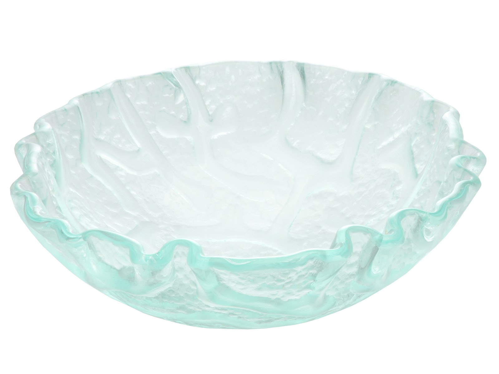 Eden Bath EBGS11 Glass Vessel Round Modern Clear Bathroom Sink ( 16.5-Inches x 16.5-Inches )