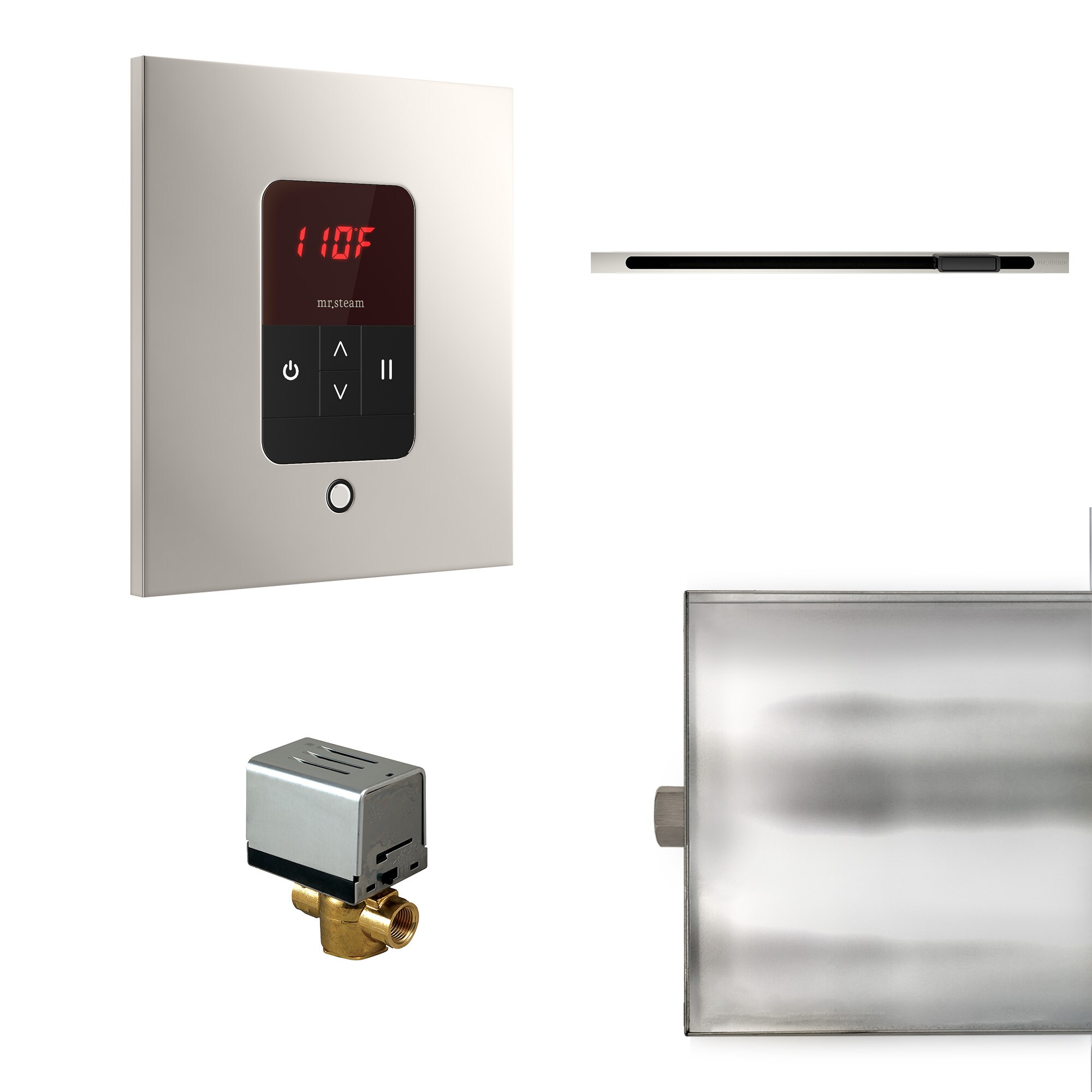 Mr. Steam BBUTLERLSPN 120-Watt Polished Nickel Steam generator control kit