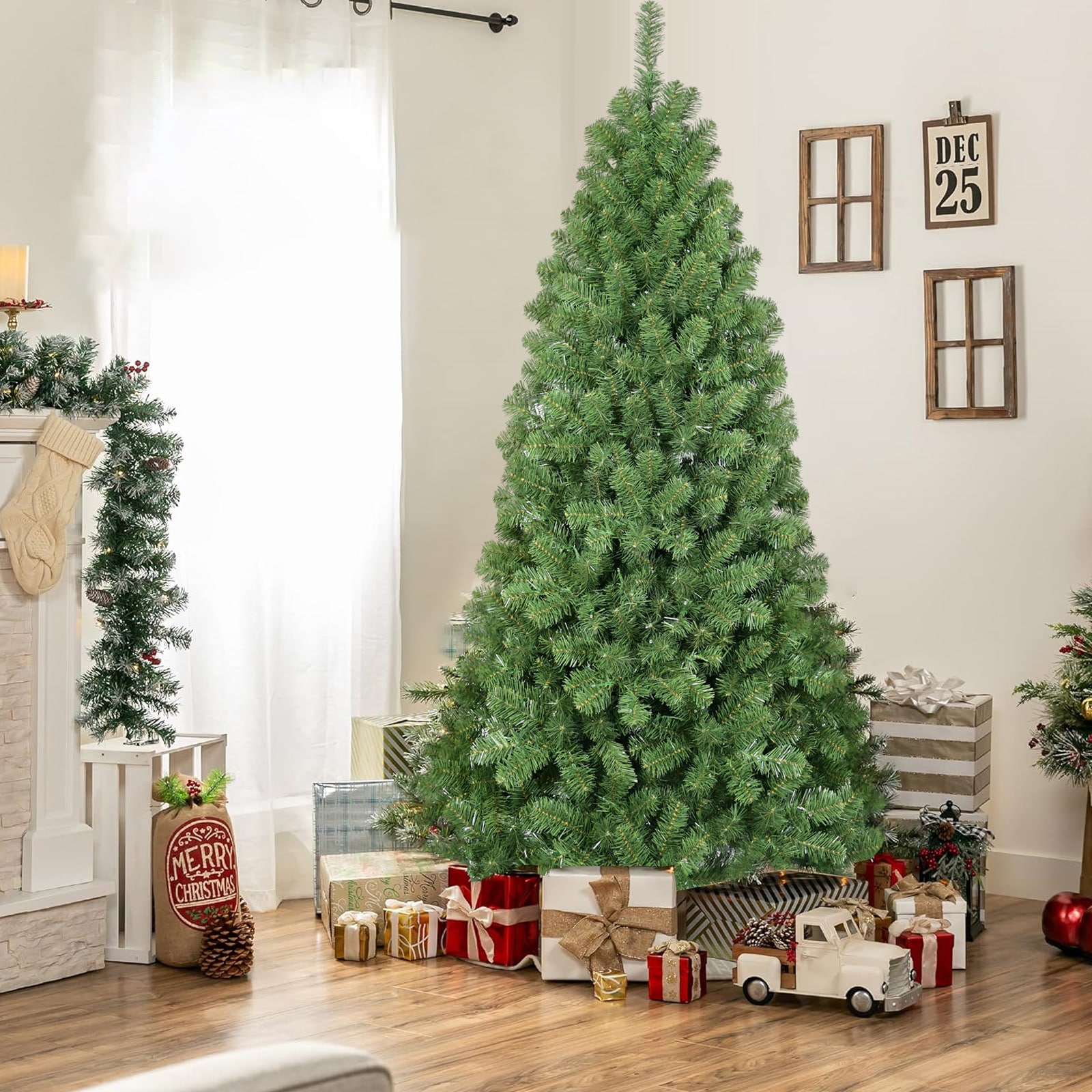 AAZJ NBC-CM72871 6-Feet Pine Pencil Artificial Christmas Tree