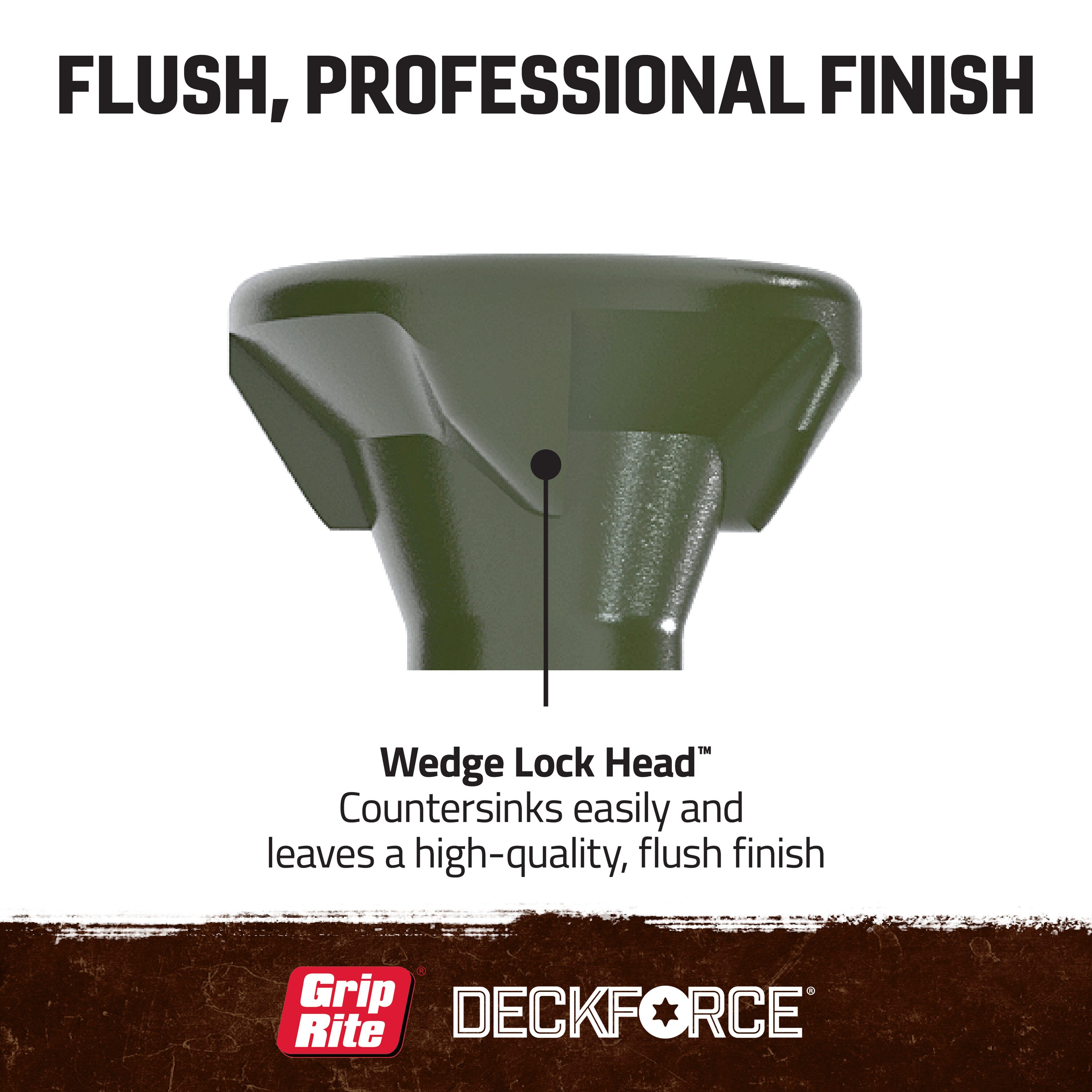 DeckForce by Grip Rite GRDF158STGR1 Deck-Screws - View #5