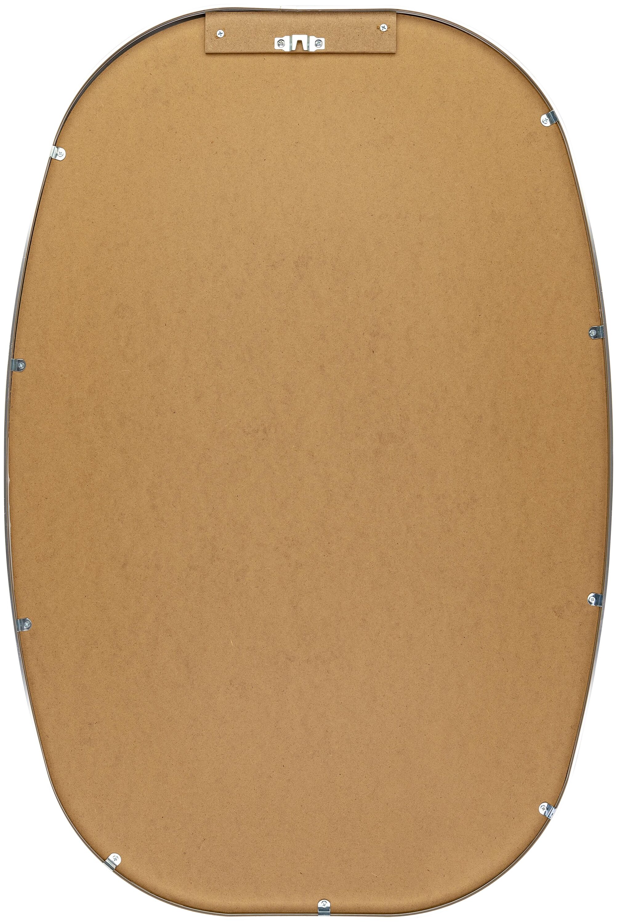 Surya Aranya Modern Rectangle Mirror With Silver Finish RAY037-2435