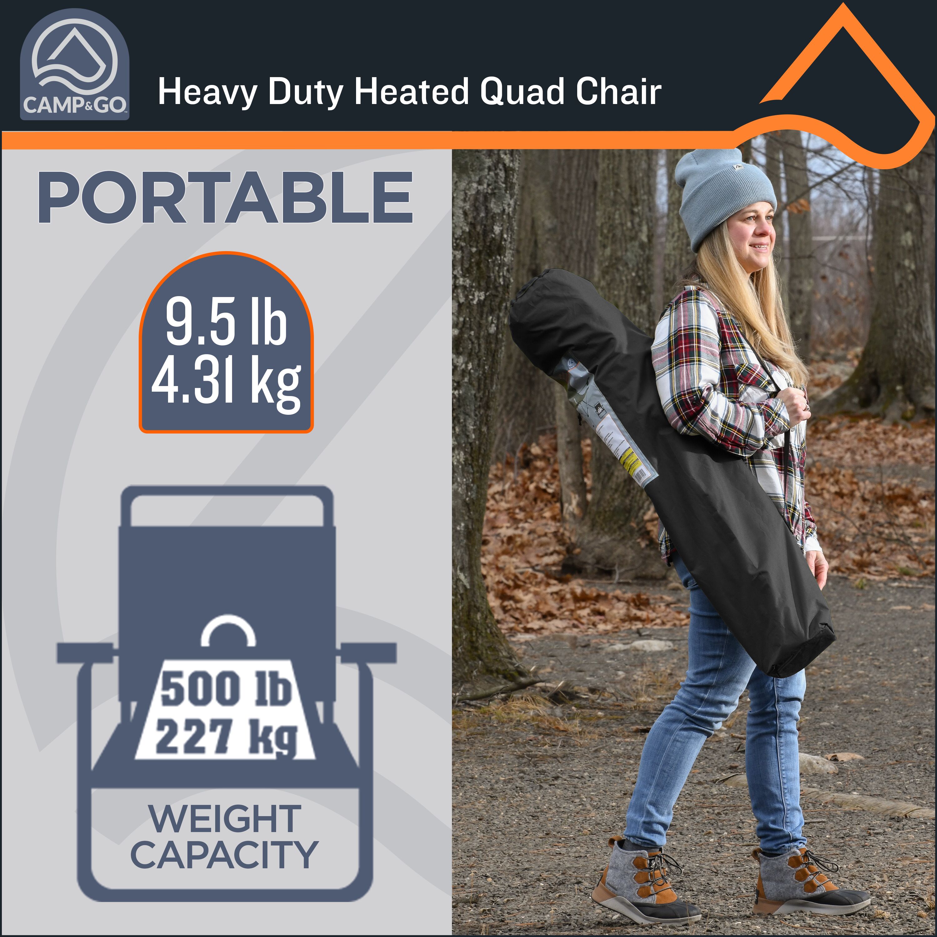 Camp & Go QC500H-441-1 Beach-Camping-Chairs - View #6