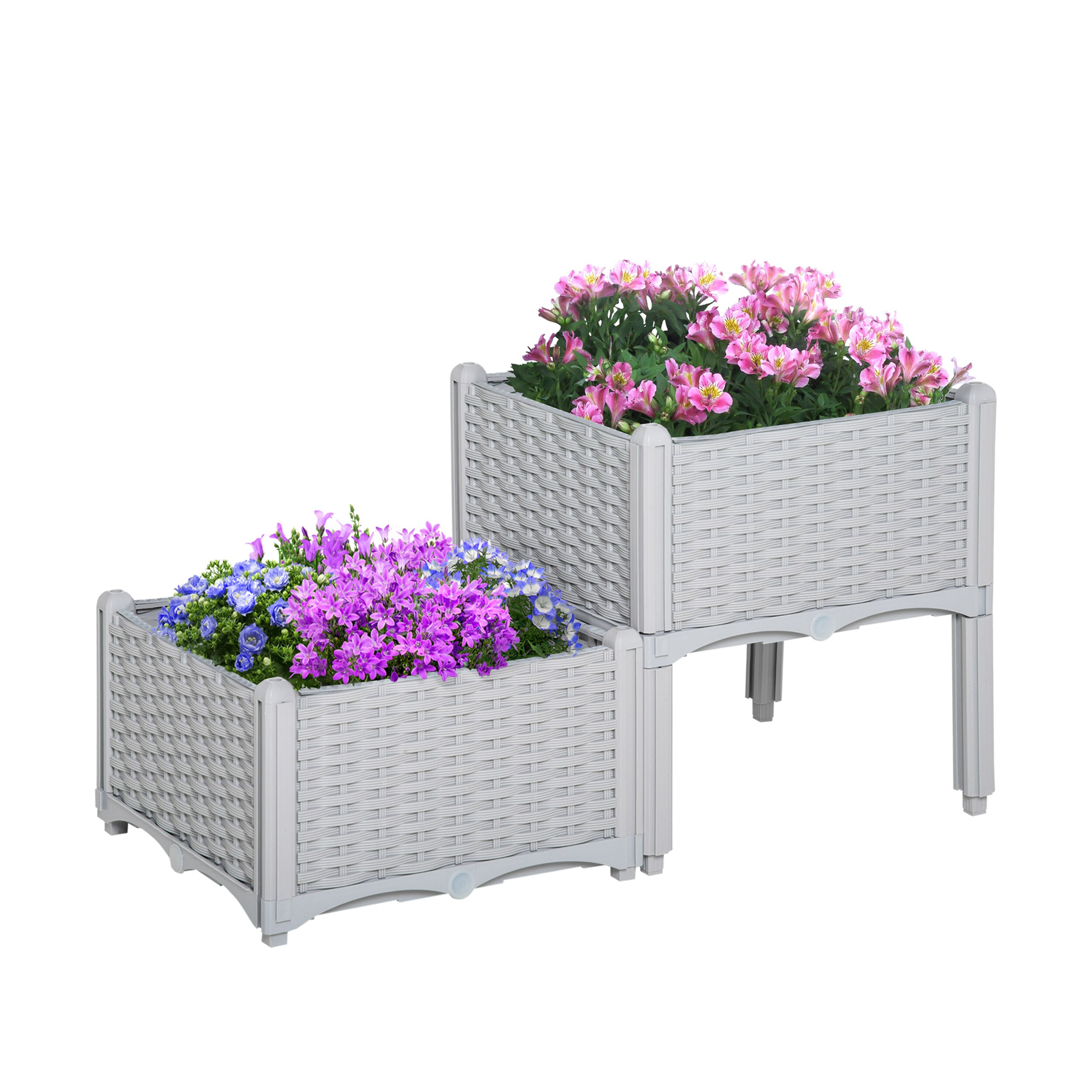 AHIOU HOME ZAAHG-P174438GB Raised-Planter-Boxes - View #3