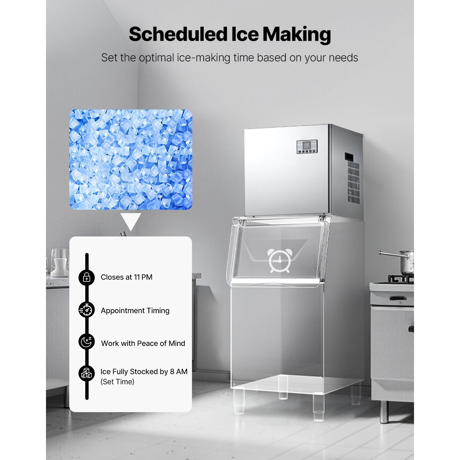 VEVOR SCFTZBJJTXFB08847V1 Icemaker-Access - View #6