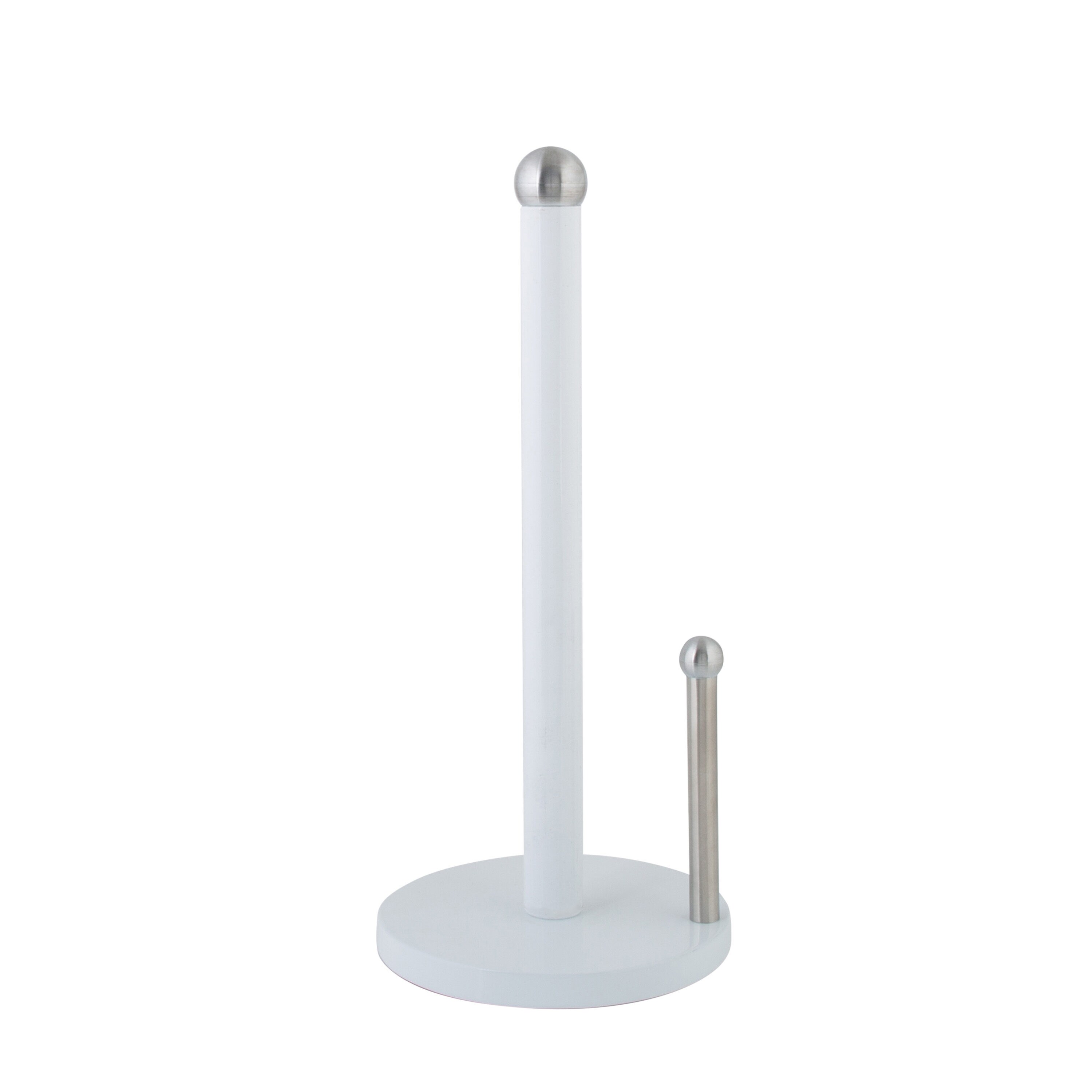 Kitchen Details Paper Towel Holder in White 