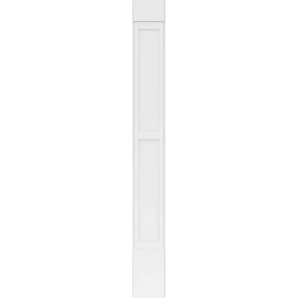 Ekena Millwork PILP12X108DFP01-2 Entry-Door-Casing-Accents - View #3
