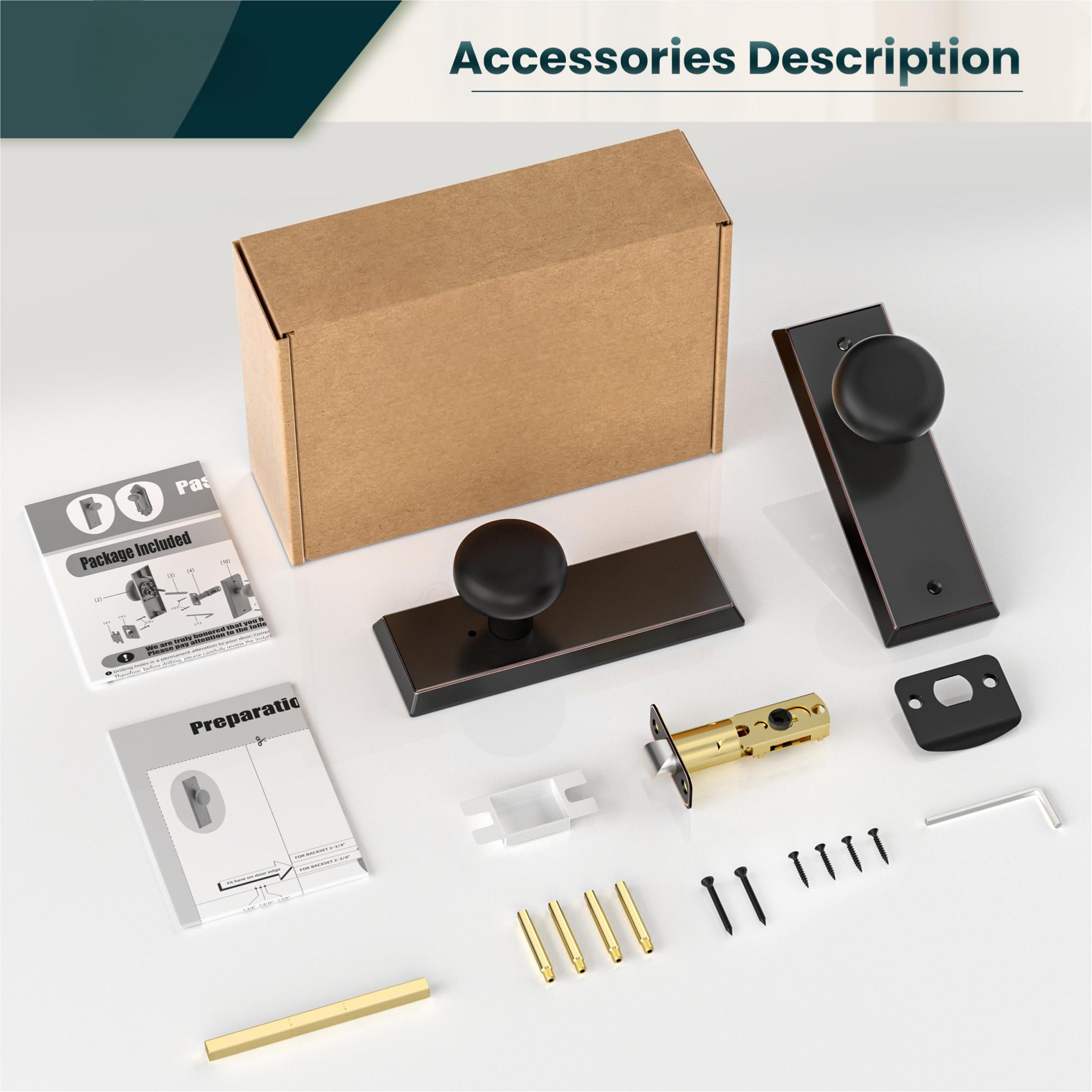 Senyhardware JSMG-ORB-YS Door-Knobs - View #7