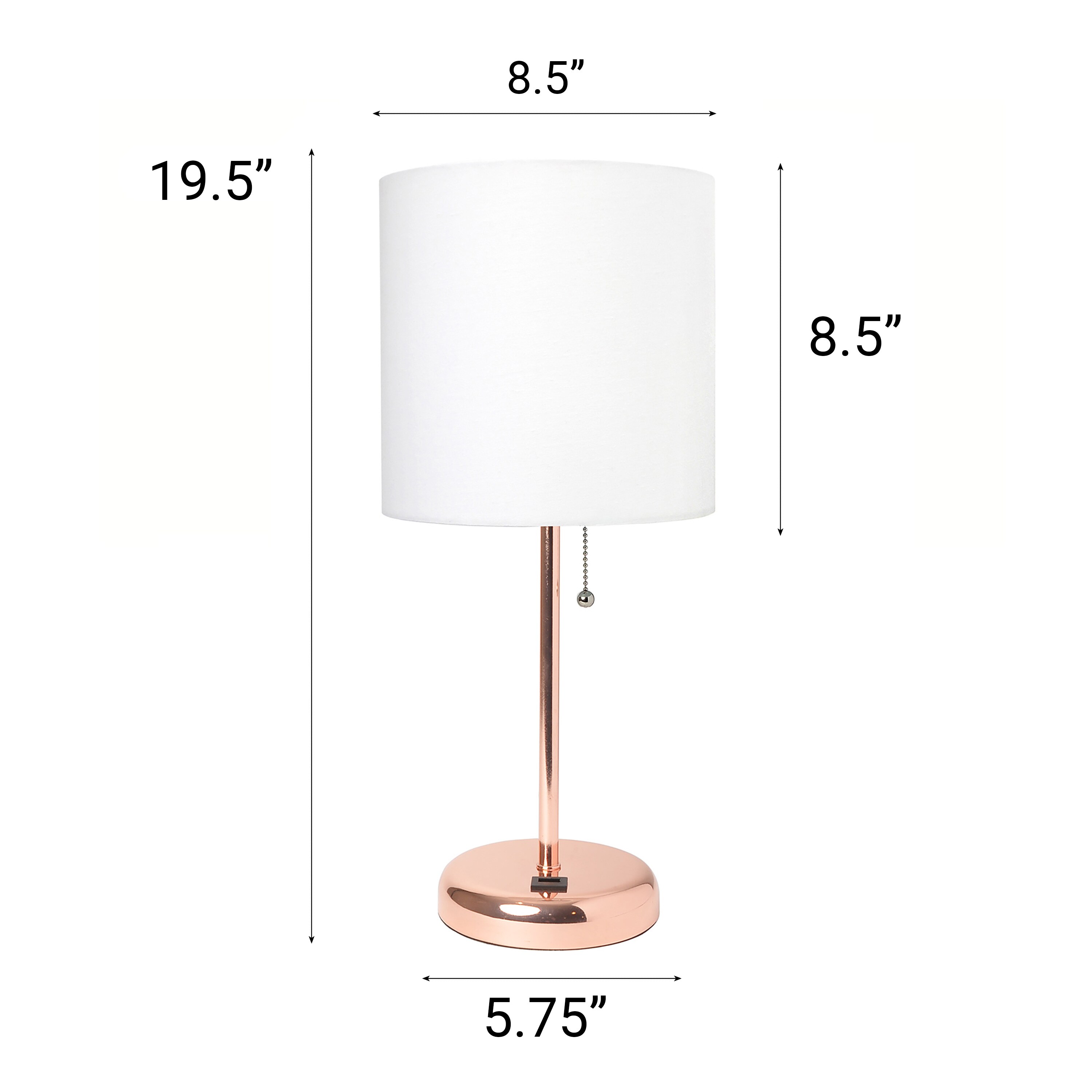 Creekwood Home CWT-2013-RG-2PK Table-Lamps - View #3