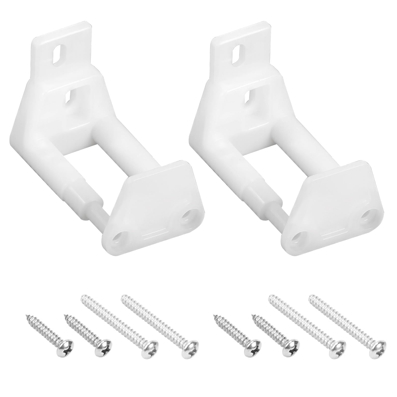 Adrinfly  RV Sliding Door Guide Adjustable Sliding Barn Door Hardware with Screws Sliding Door Guide Barn Sliding Door Floor Guide POM Plastic