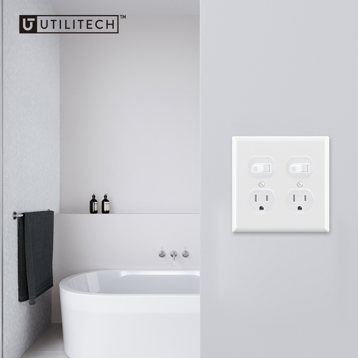 Utilitech 3022-WH10 Electrical-Wall-Plates - View #6
