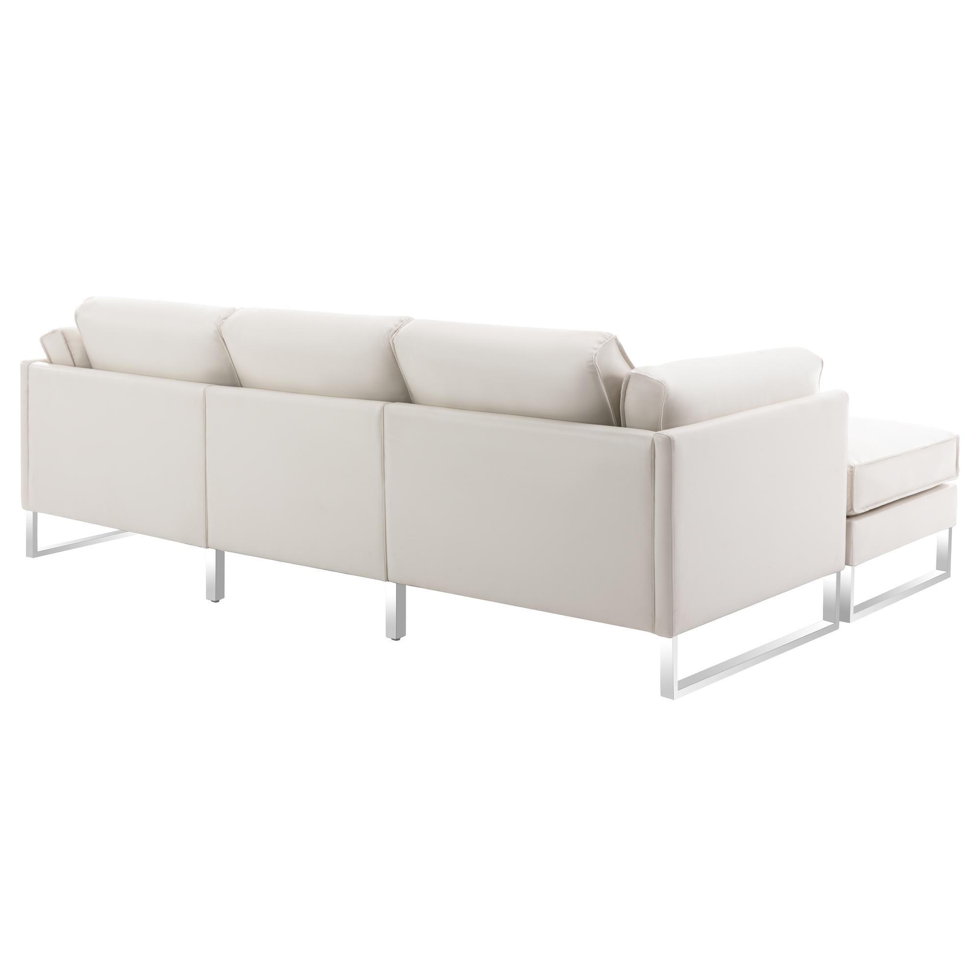 FARATI 73-WHITE Sofas-Loveseats - View #4