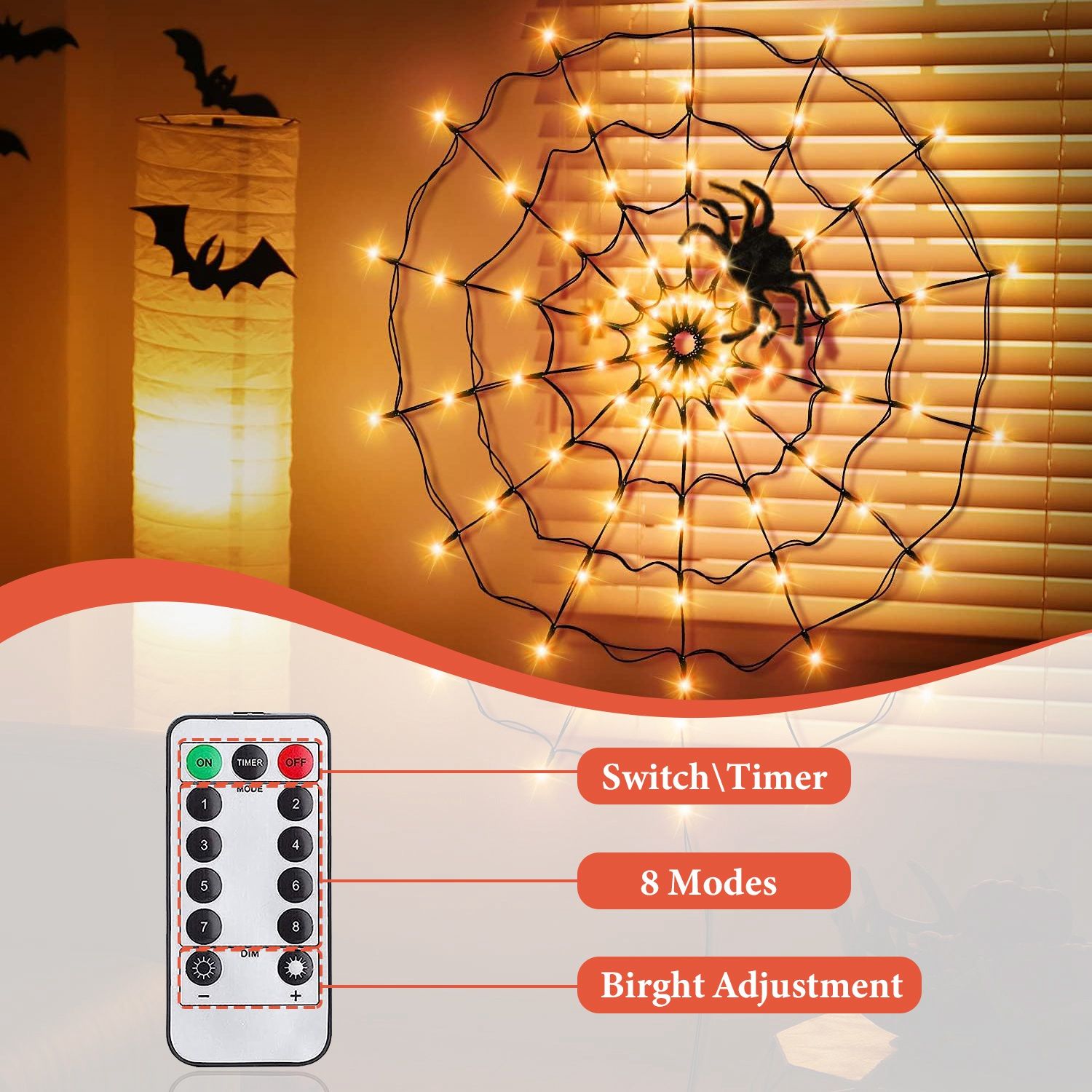 OBERSTER D0102X38EC7 Halloween-String-Lights - View #3