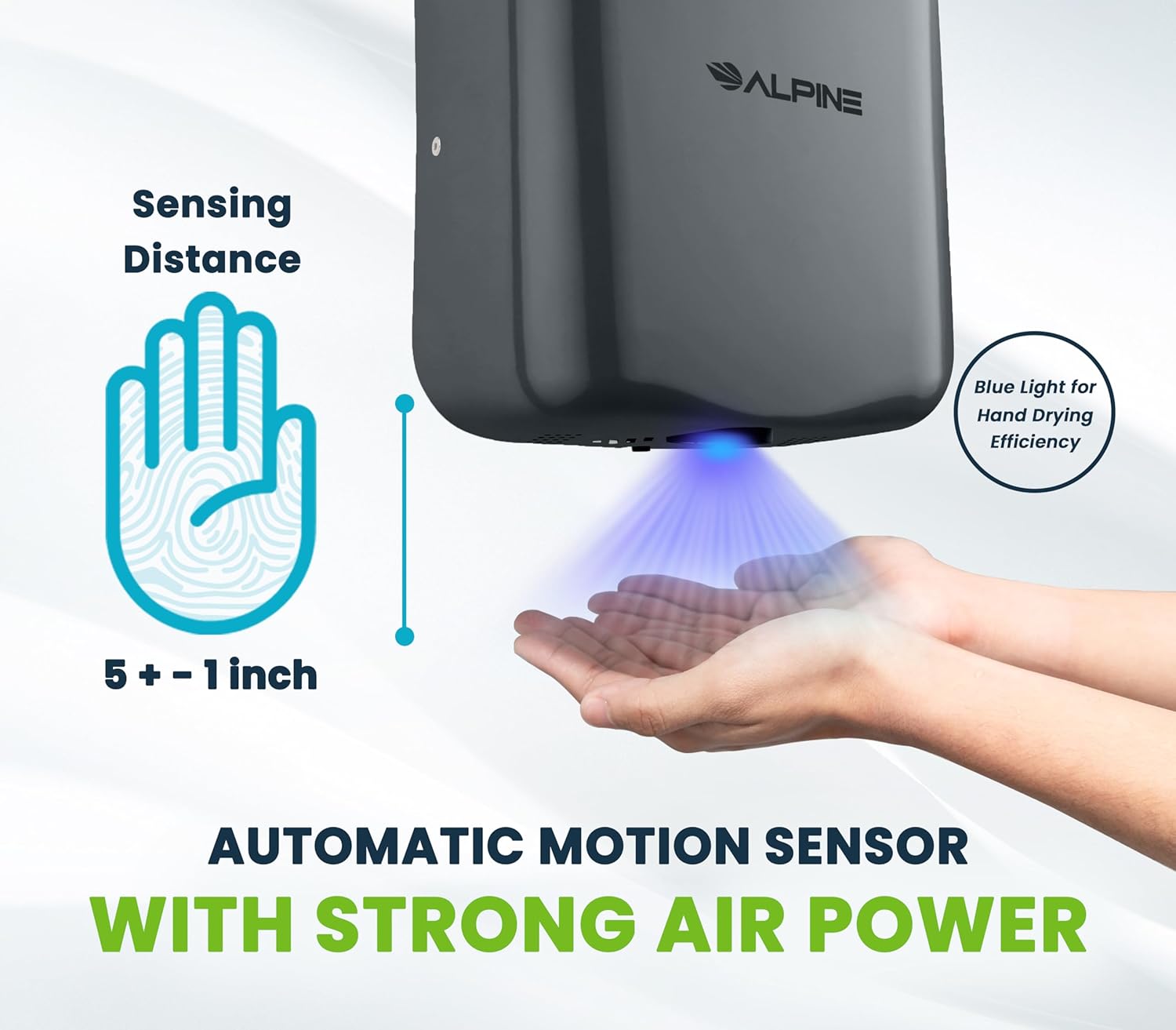 Alpine Industries 400-10-GRY Commercial-Hand-Dryers - View #3