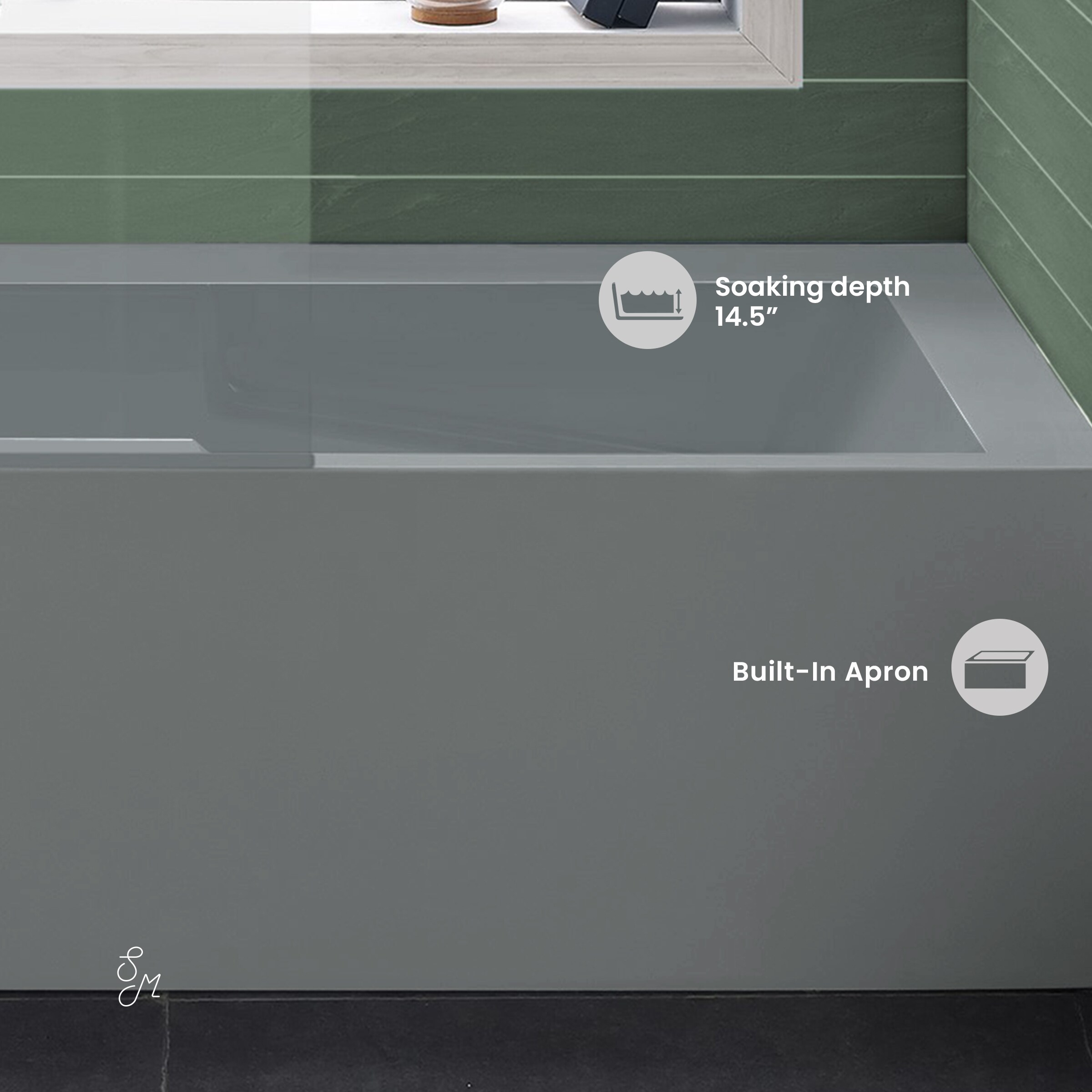 Swiss Madison SM-25-APLAU04MG bathtubs - View #5