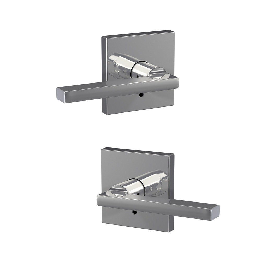 Schlage Accent- Camelot Polished Chrome Interior Hall/Closet