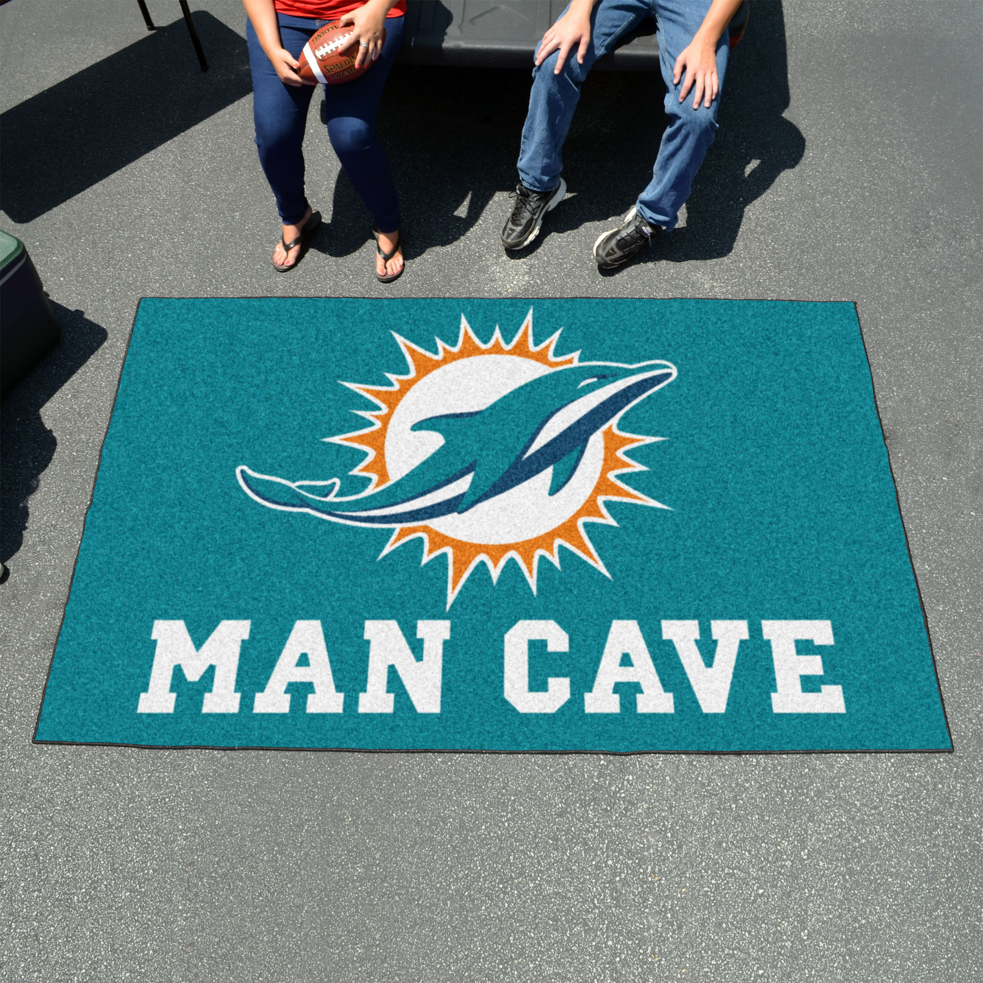 FANMATS Philadelphia Eagles Green Man Cave 3 ft. x 4 ft. Area Rug