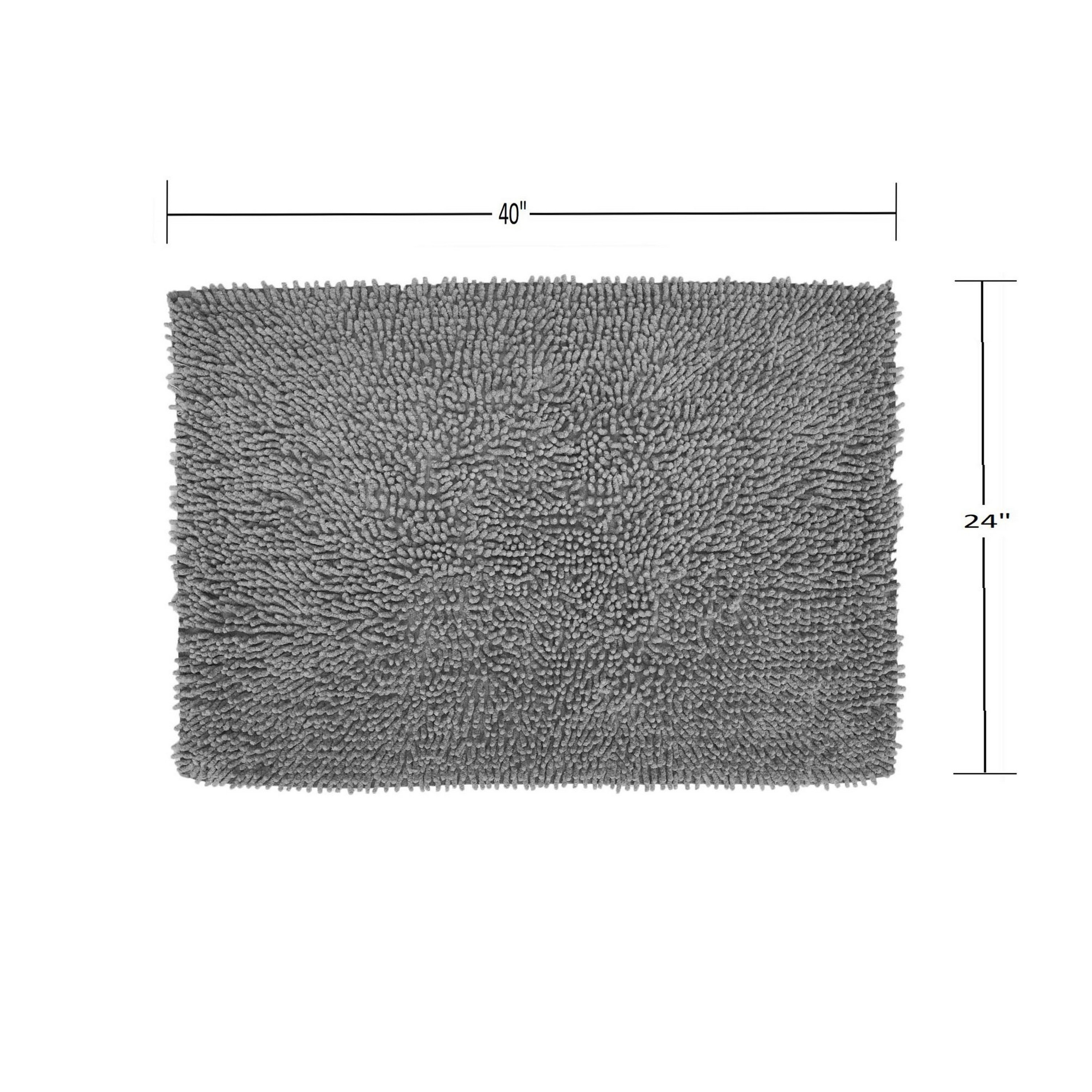 Home Weavers BFA2440GY Bath-Rugs - View #3