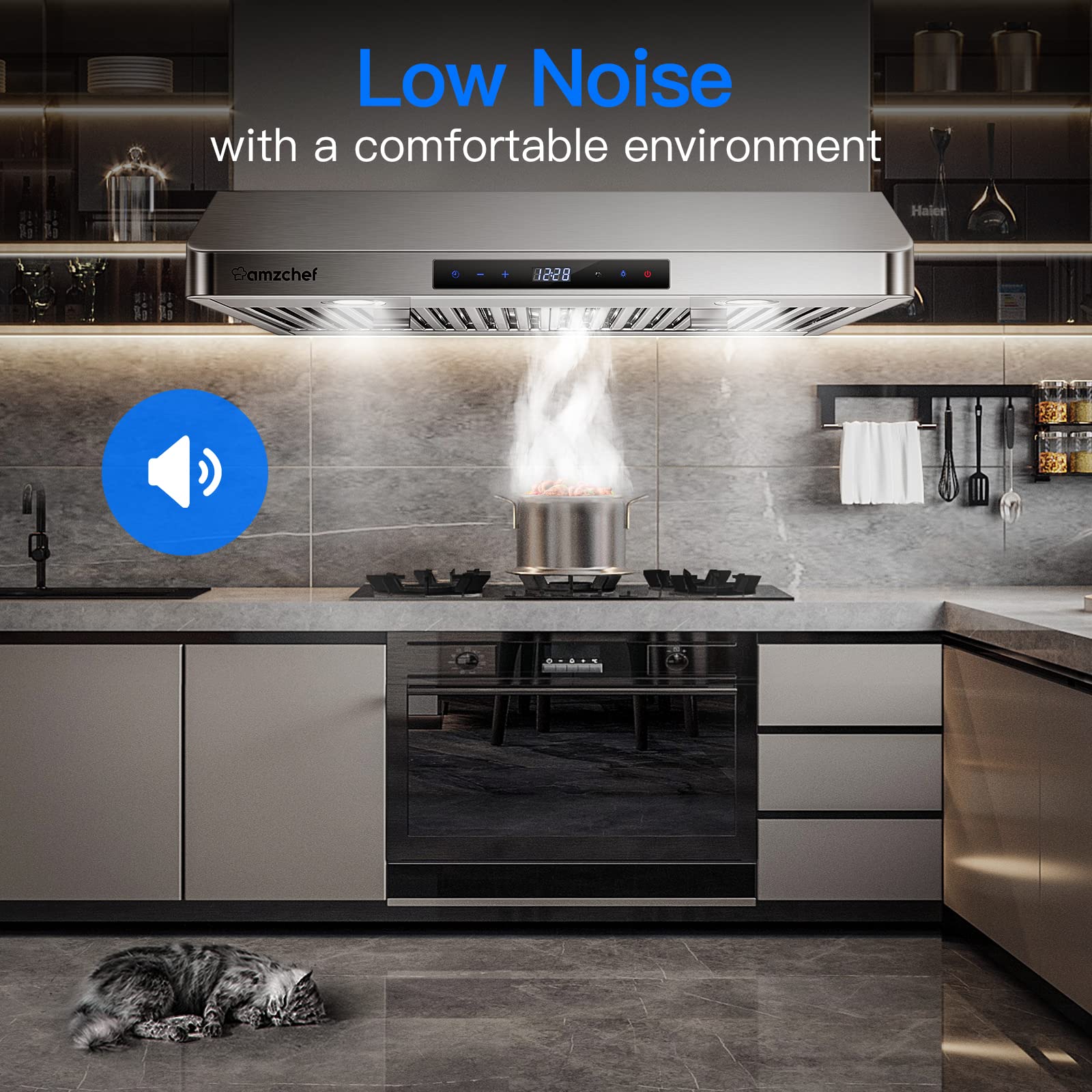 amzchef UL-70LS4A Undercabinet-Range-Hoods - View #6