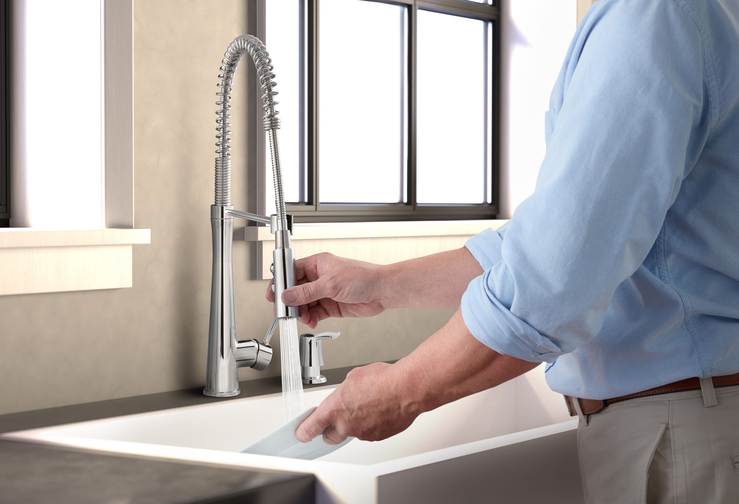 allen + roth 21-K152HCCP-AR Kitchen-Faucets - View #4