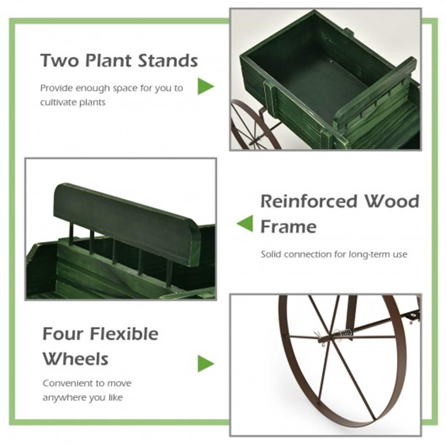 WELLFOR CHY-GC662GN Yard-Carts - View #5