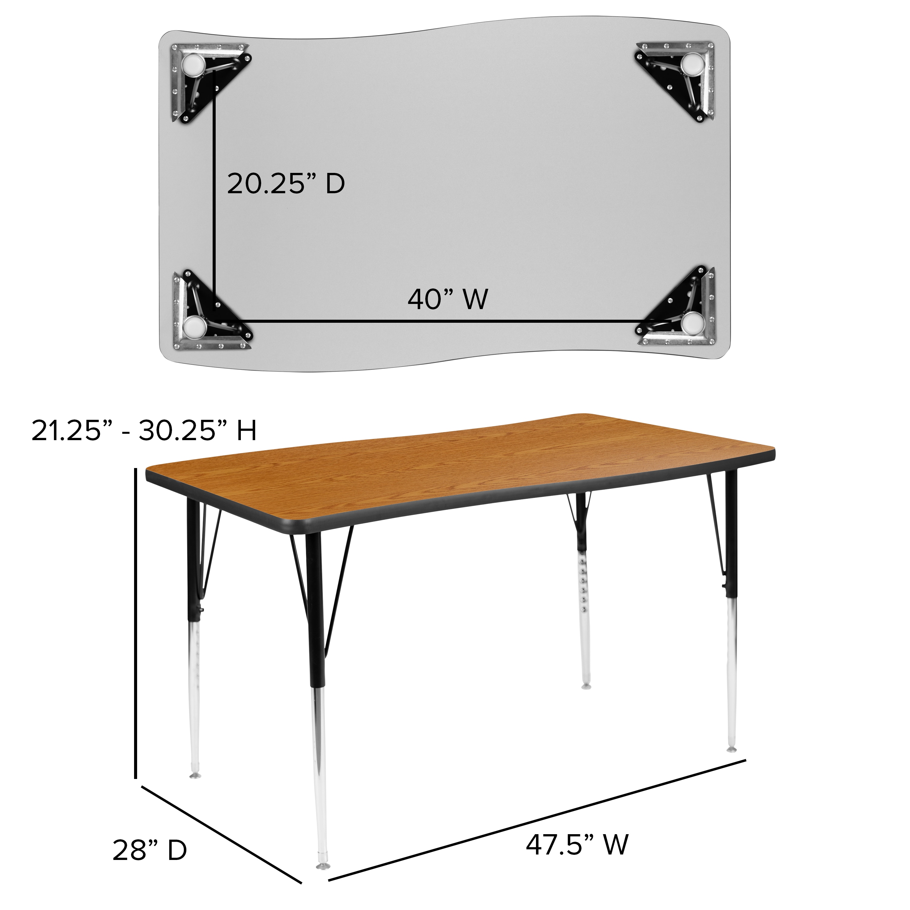 Flash Furniture 889142514954 Kids-Play-Tables - View #5