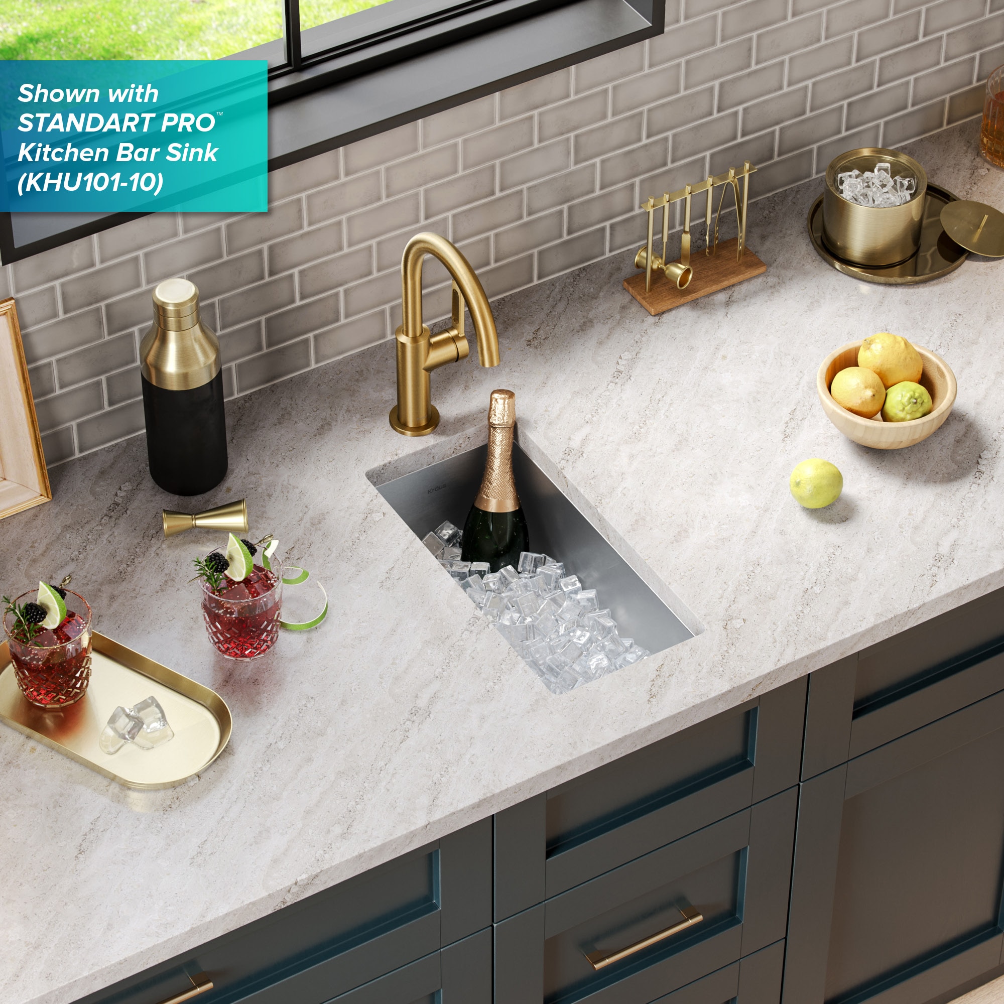 Kraus KPF-2822BB Kitchen-Faucets - View #8
