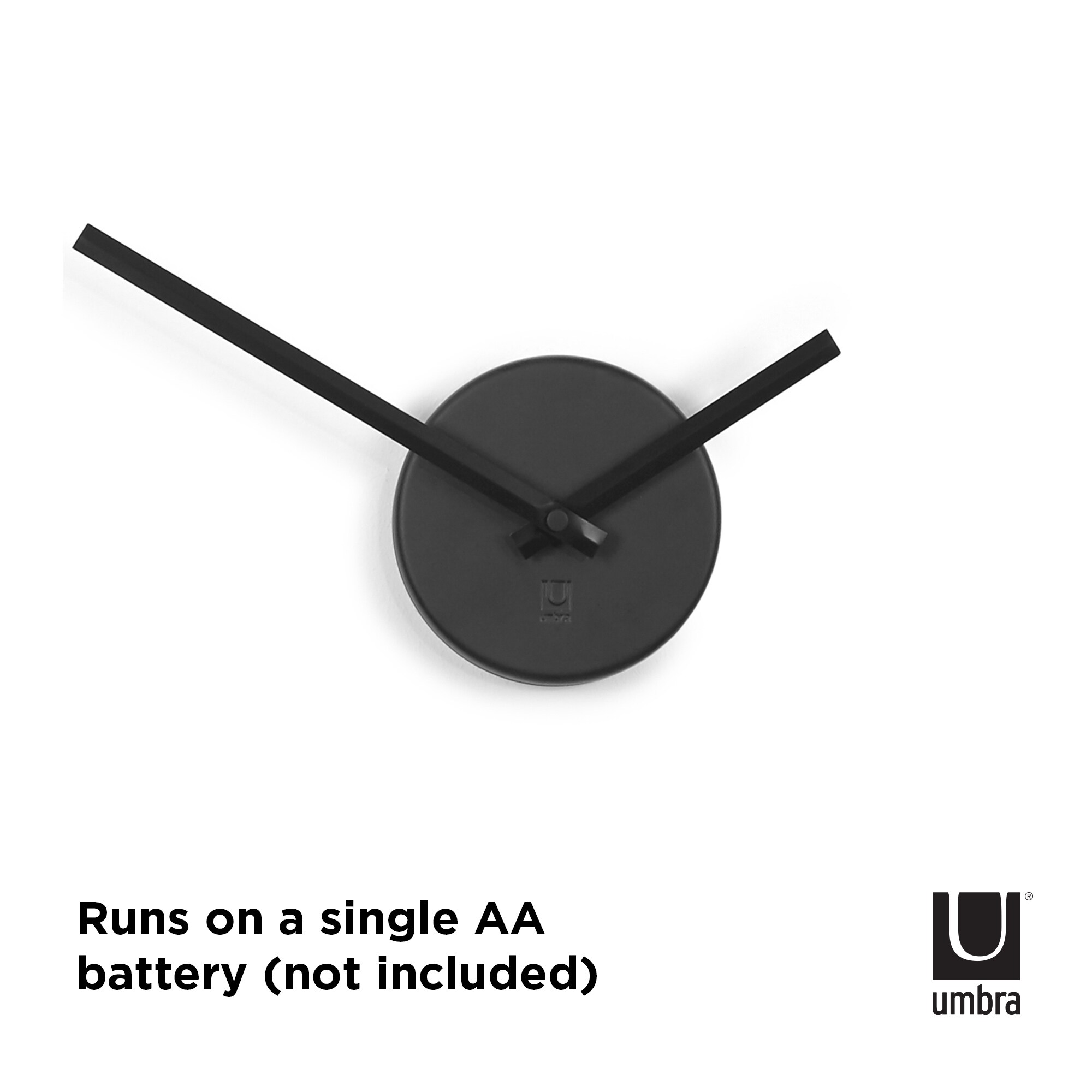 The original RIBBON WALL CLOCK in BRASS by Umbra® - Picture Frames