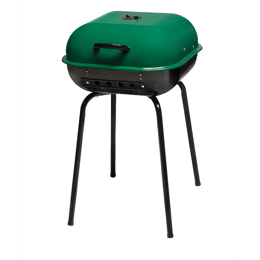 Americana 21.25-in W Ocean Blue Kettle Charcoal Grill in the Charcoal  Grills department at