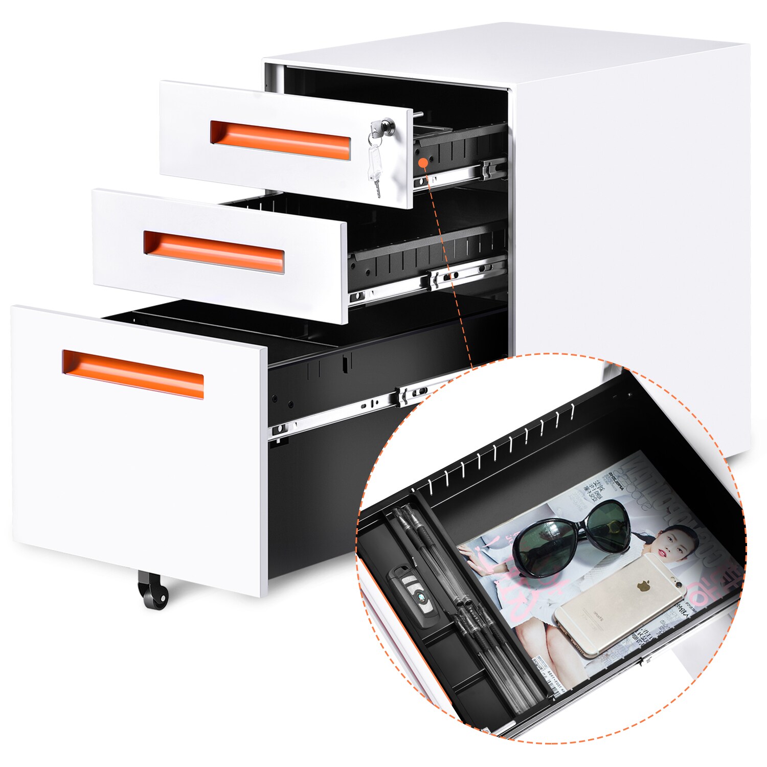 CASAINC LY-WF950GAA Filing-Cabinets - View #2