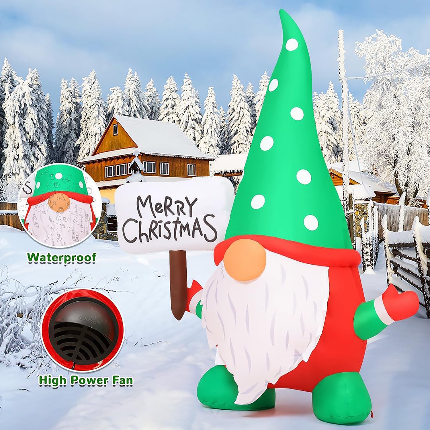 GOOSH DJ-SD-27405 Christmas-Inflatables - View #5