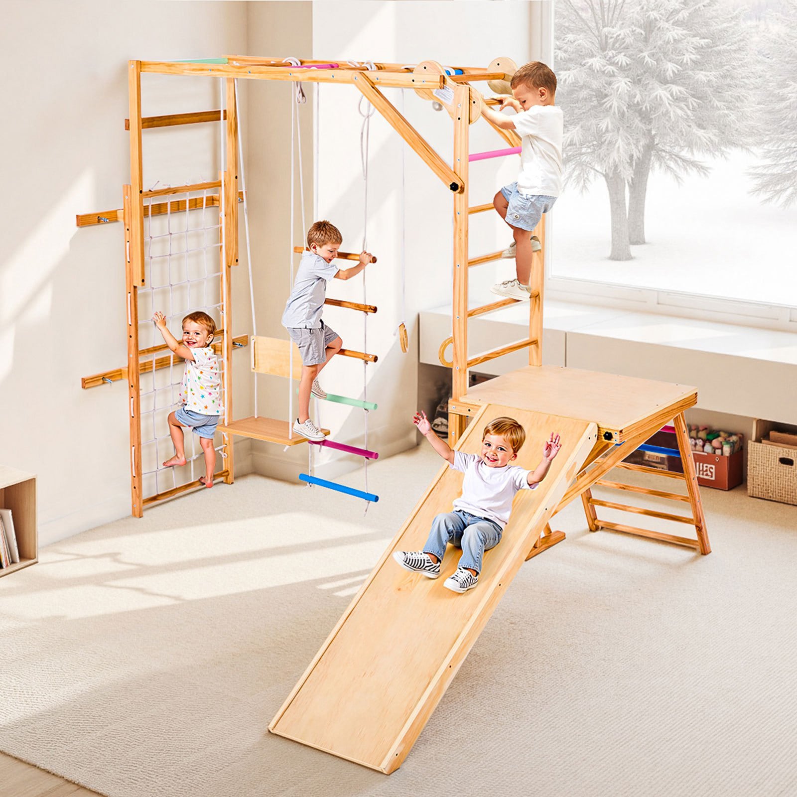 Slickblue D-VO-758635889791 Wood-Playset-Kits - View #2