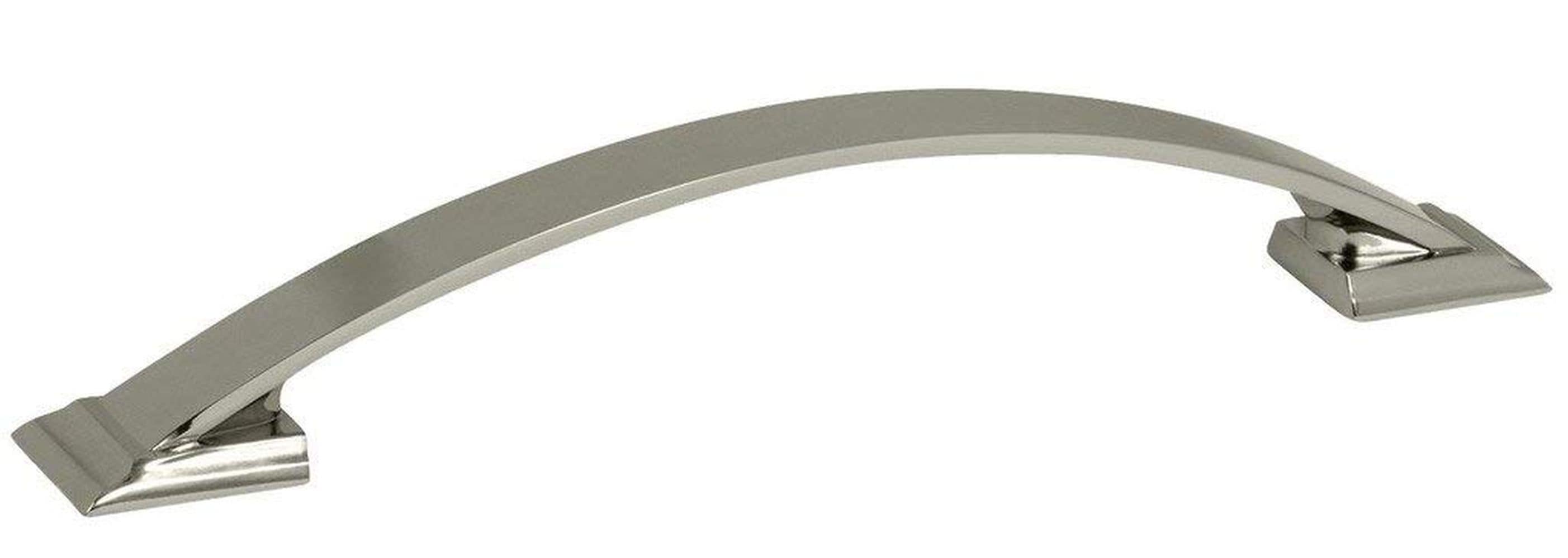Amerock 2000698 Candler 6-5/16-in , 160mm Center to Center Polished Nickel Arch Handle