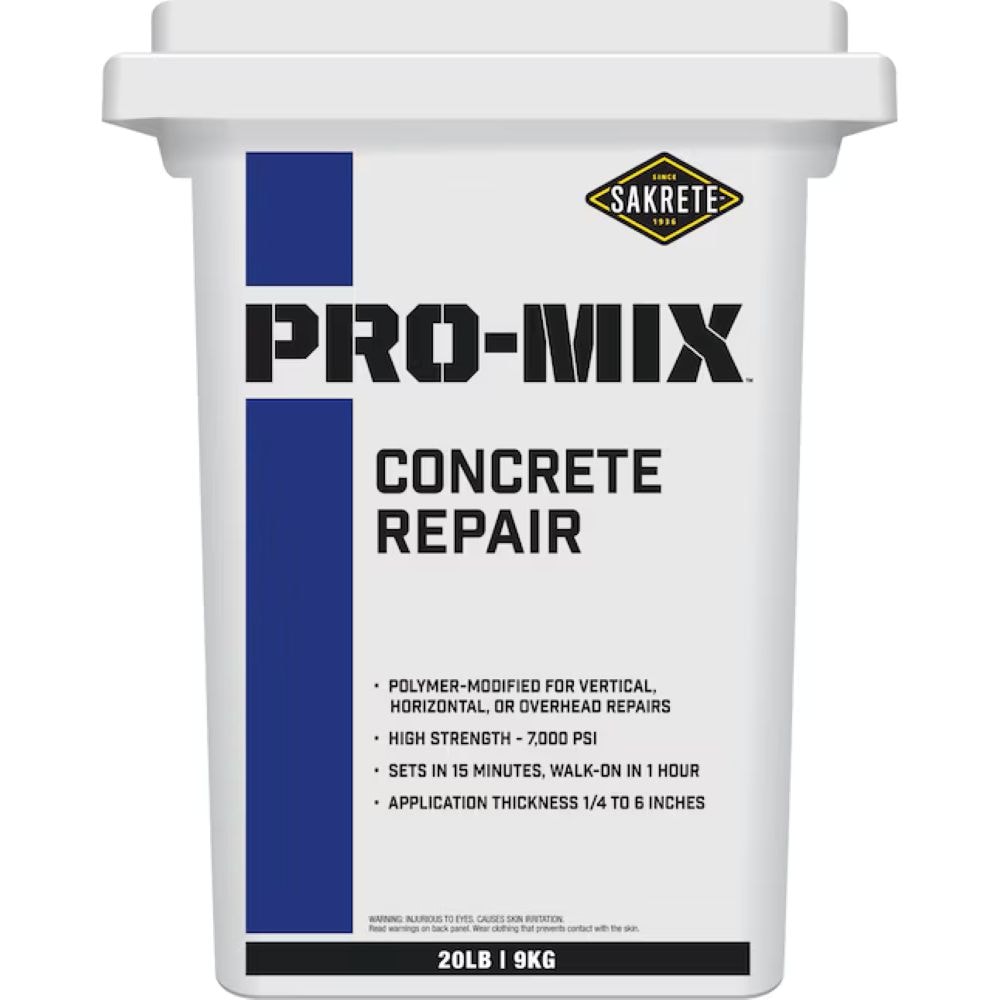 Sakrete 65450045 Pro Mix Fast Setting 20 -lb Stucco Mortar Concrete Crack repair