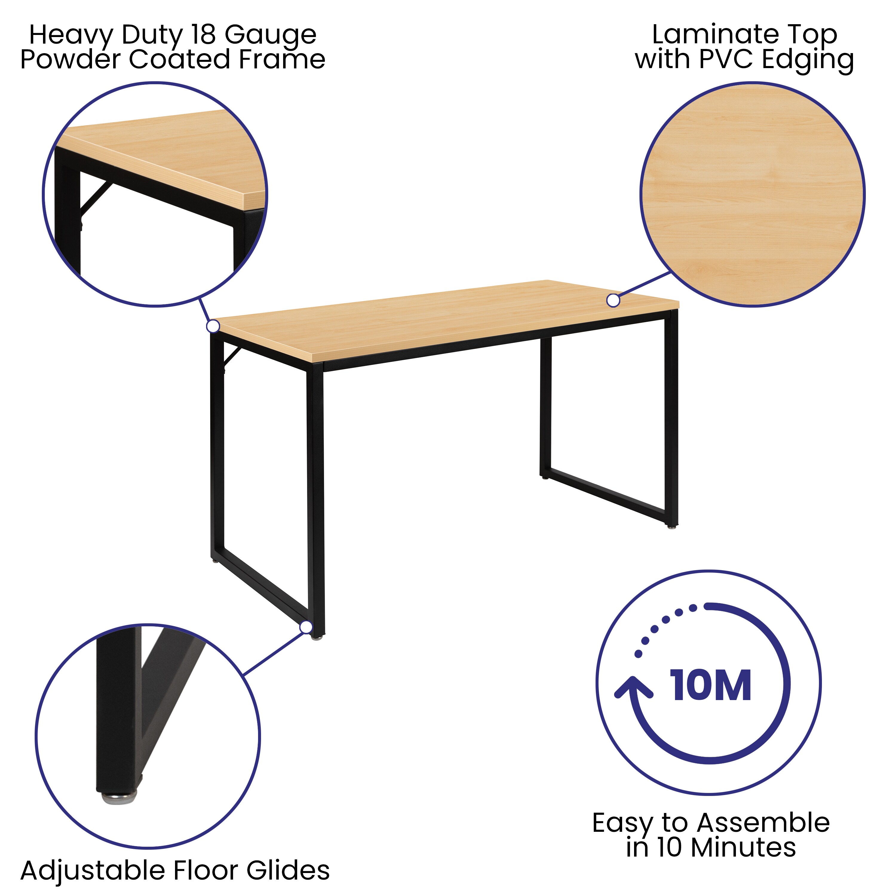 Flash Furniture 889142610465 desks - View #4
