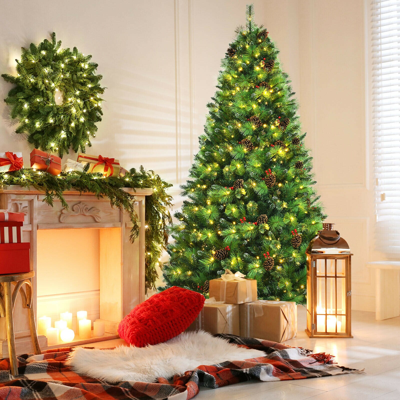 Forclover HYC-CM730C Artificial-Christmas-Trees - View #6