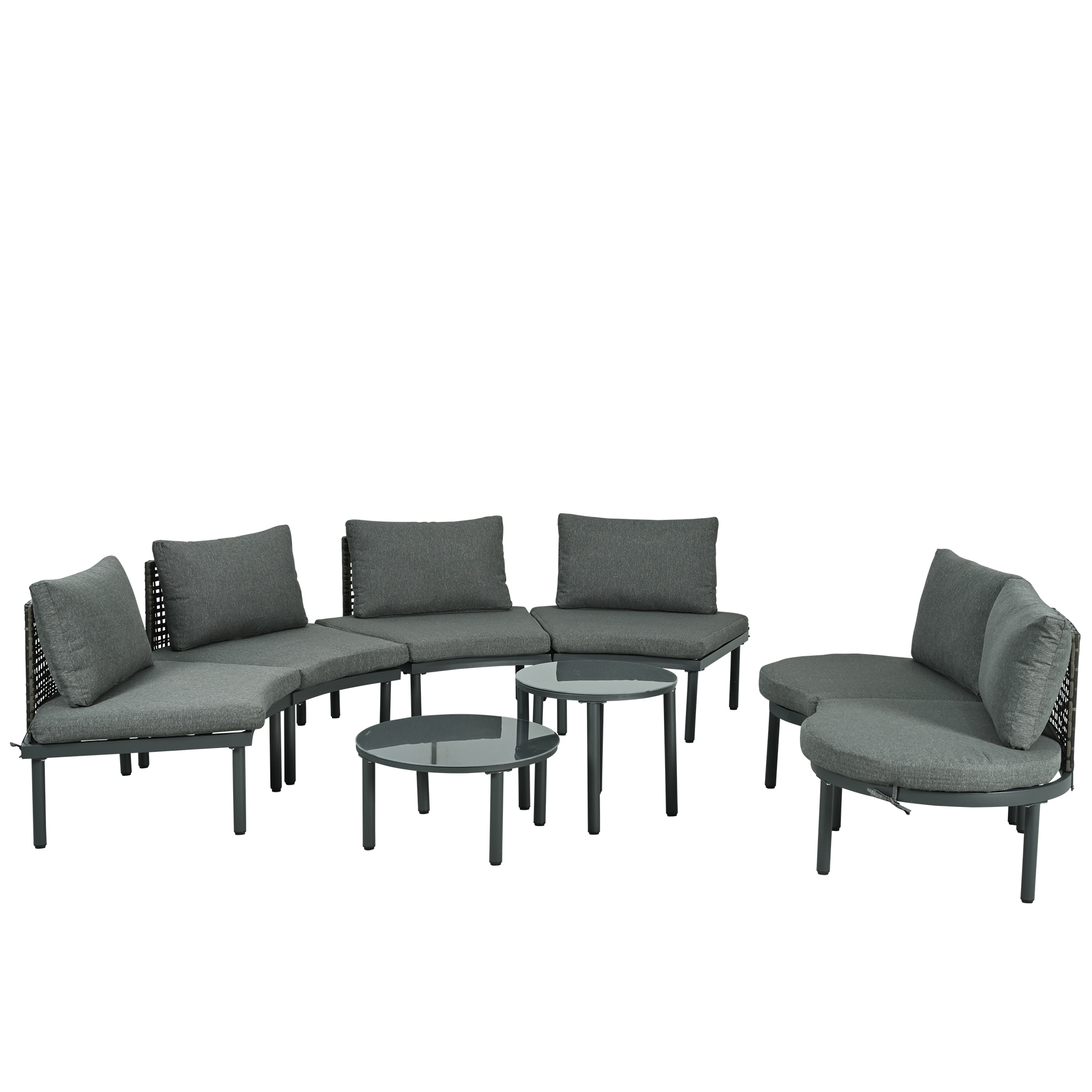 SINOFURN SYA010497BG Patio-Sofas-Daybeds - View #12
