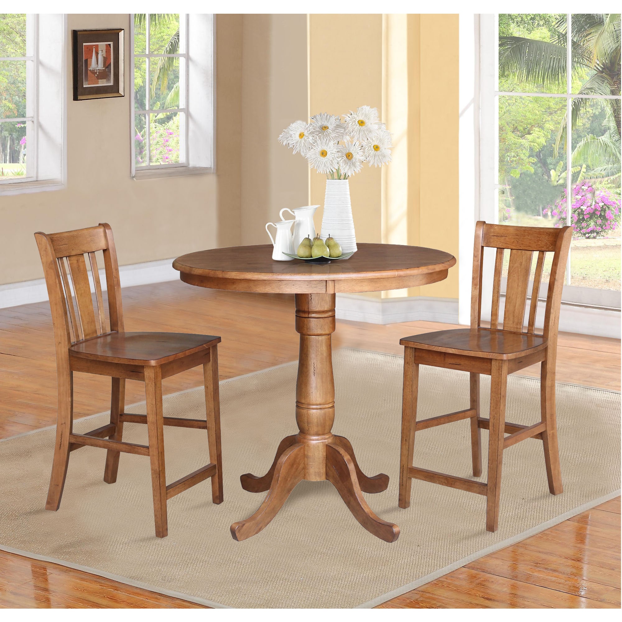 International Concepts K42-36RT-6B-S102-2 Dining-Sets - View #2