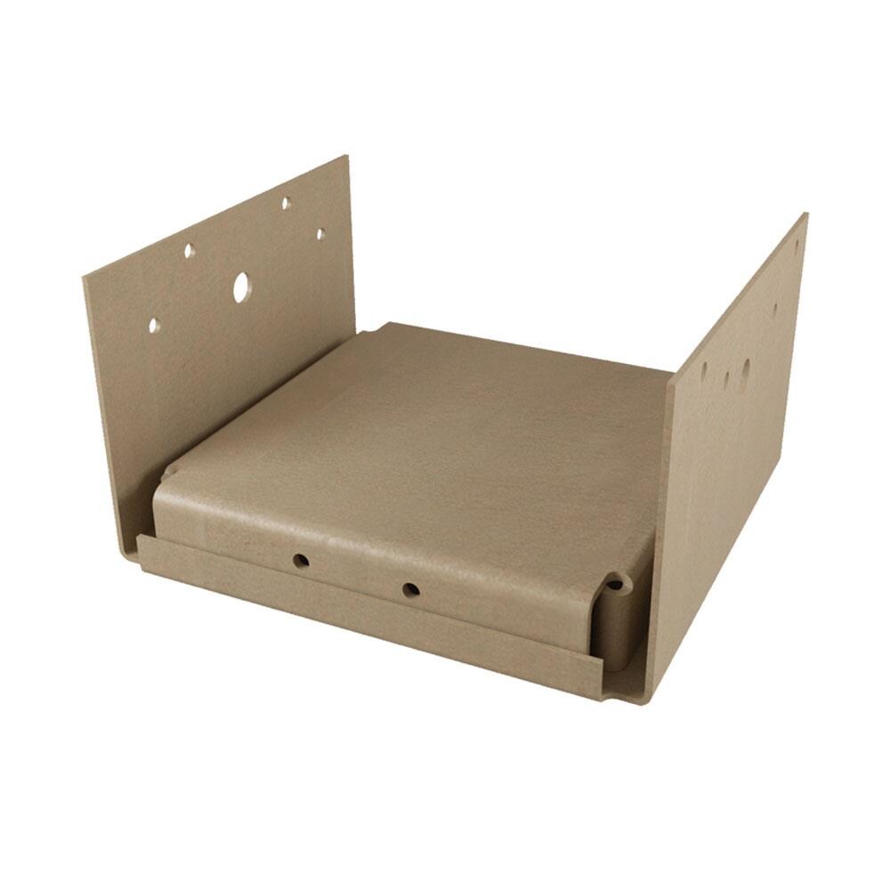 USP PA66E-GC 6-in x 6-in Polymer Wood To Concrete (Cast In Place) Base