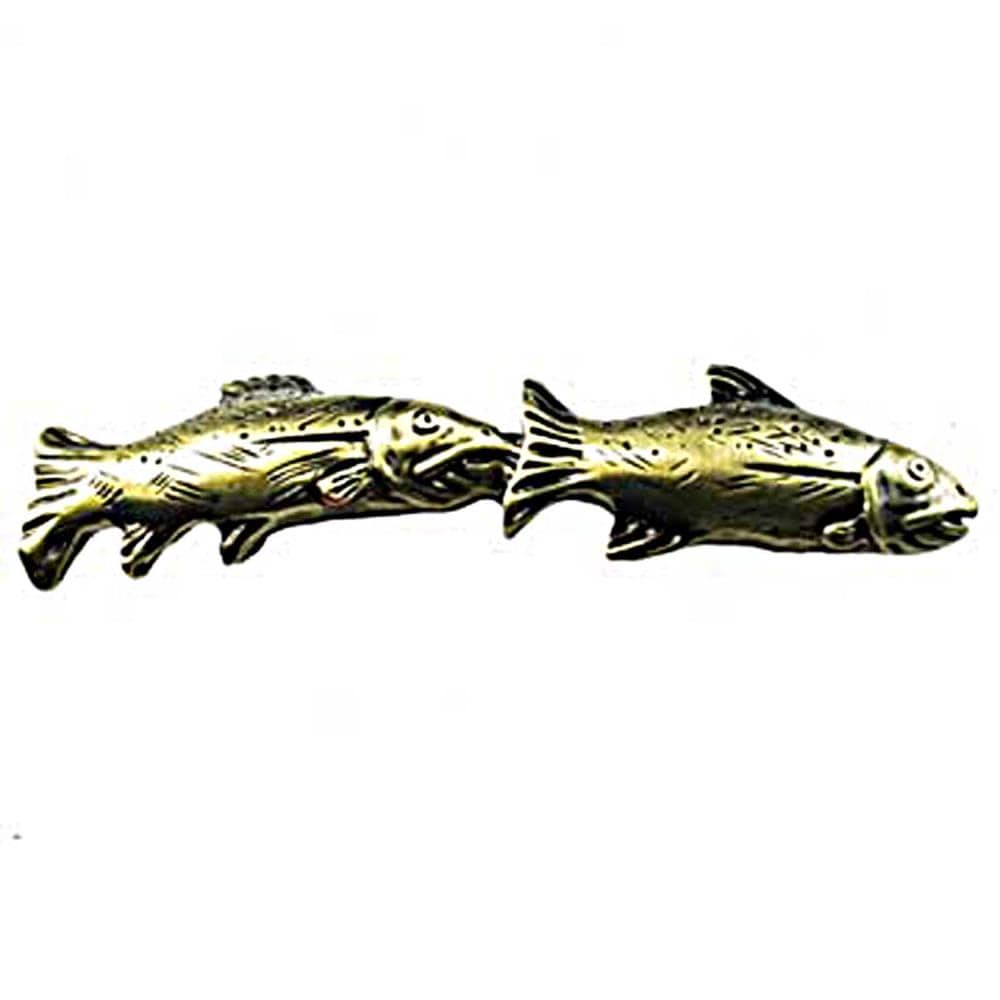 Sierra Lifestyles 681404 3-in , 76mm Center to Center Antique brass Novelty Handle