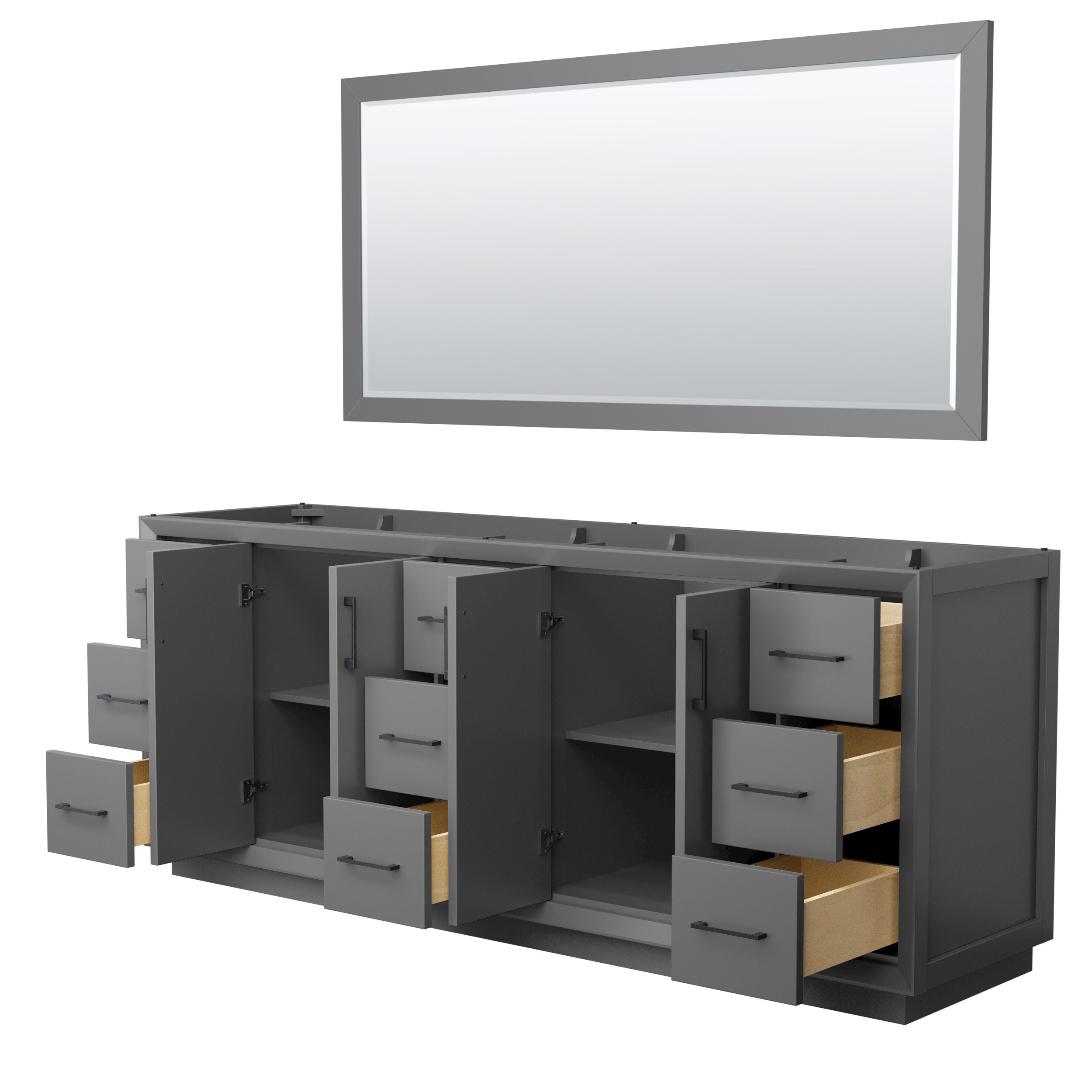 Wyndham Collection WCF414184DGBCXSXXM70 vanities - View #2