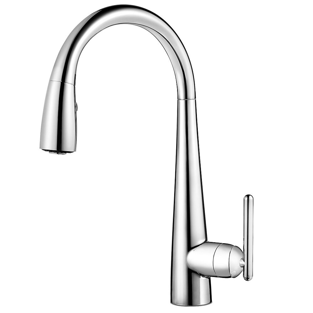 Pfister GT529-FLC Lita Polished Chrome Single Handle Pull-down Filtered Kitchen Faucet
