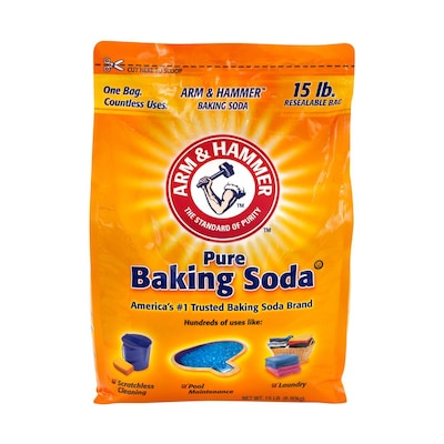 Arm Hammer Arm and Hammer Pure Baking Soda, 15 lb in the Snacks & Candy department at Lowes.com
