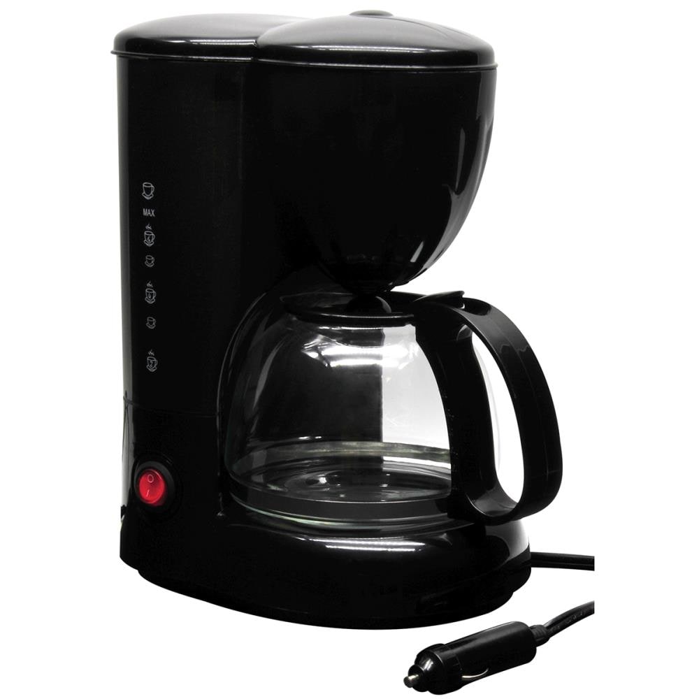 RoadPro RPSC785 12V Coffee Maker with Glass Carafe
