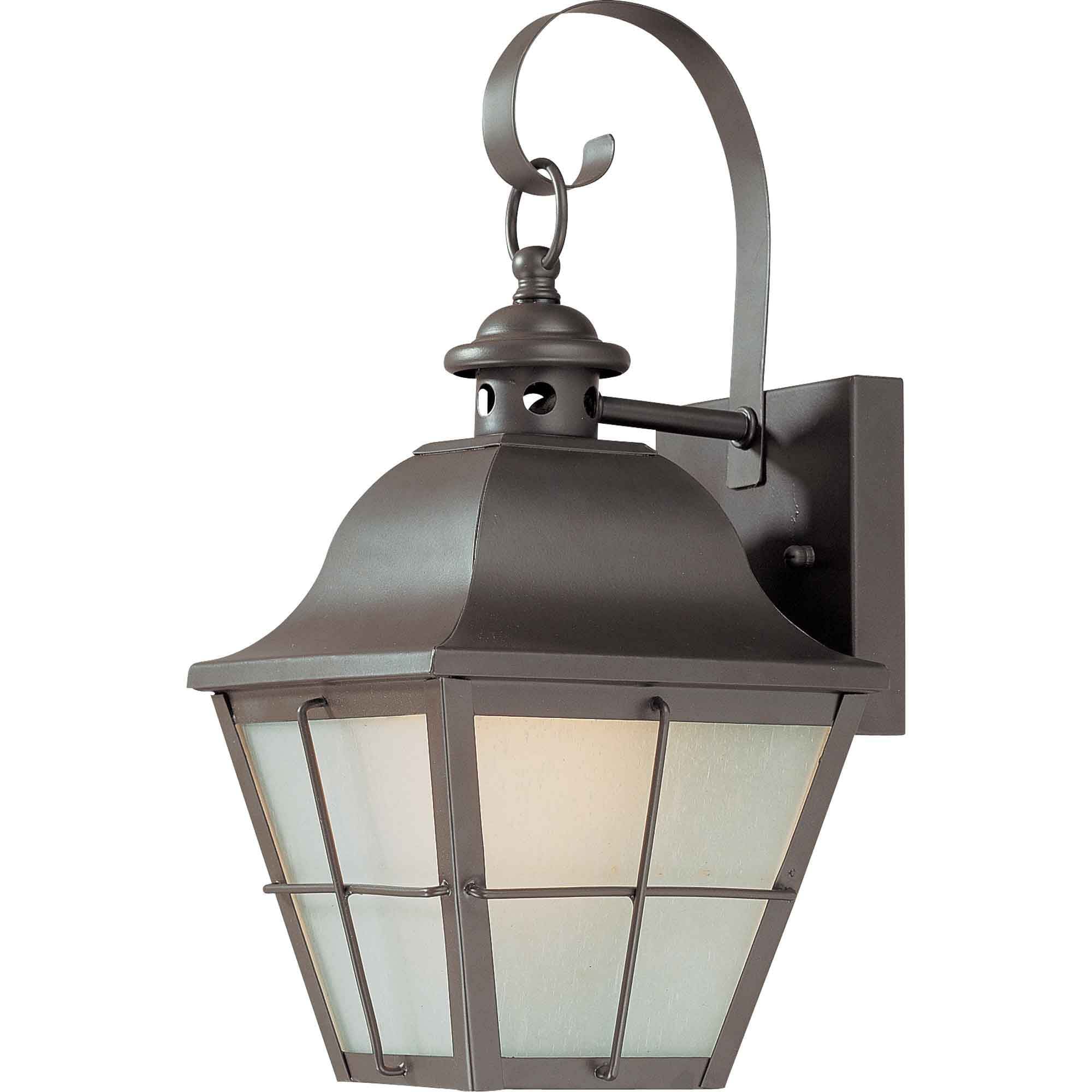 Volume Lighting V9031-79 1 -Light 14.0-in H Antique Bronze Hardwired Outdoor Wall Light