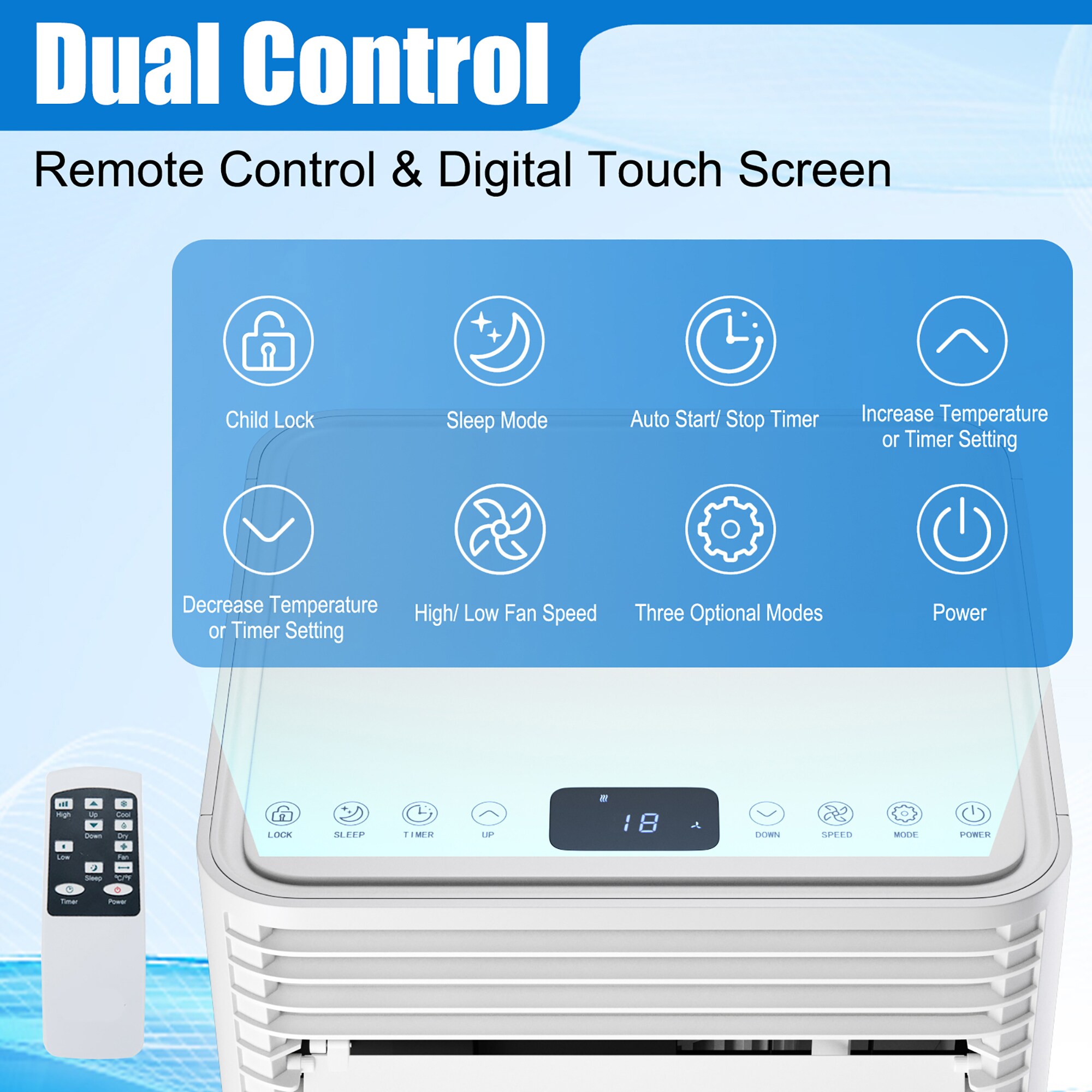 Costway LWS00197 Portable-Air-Conditioners - View #7